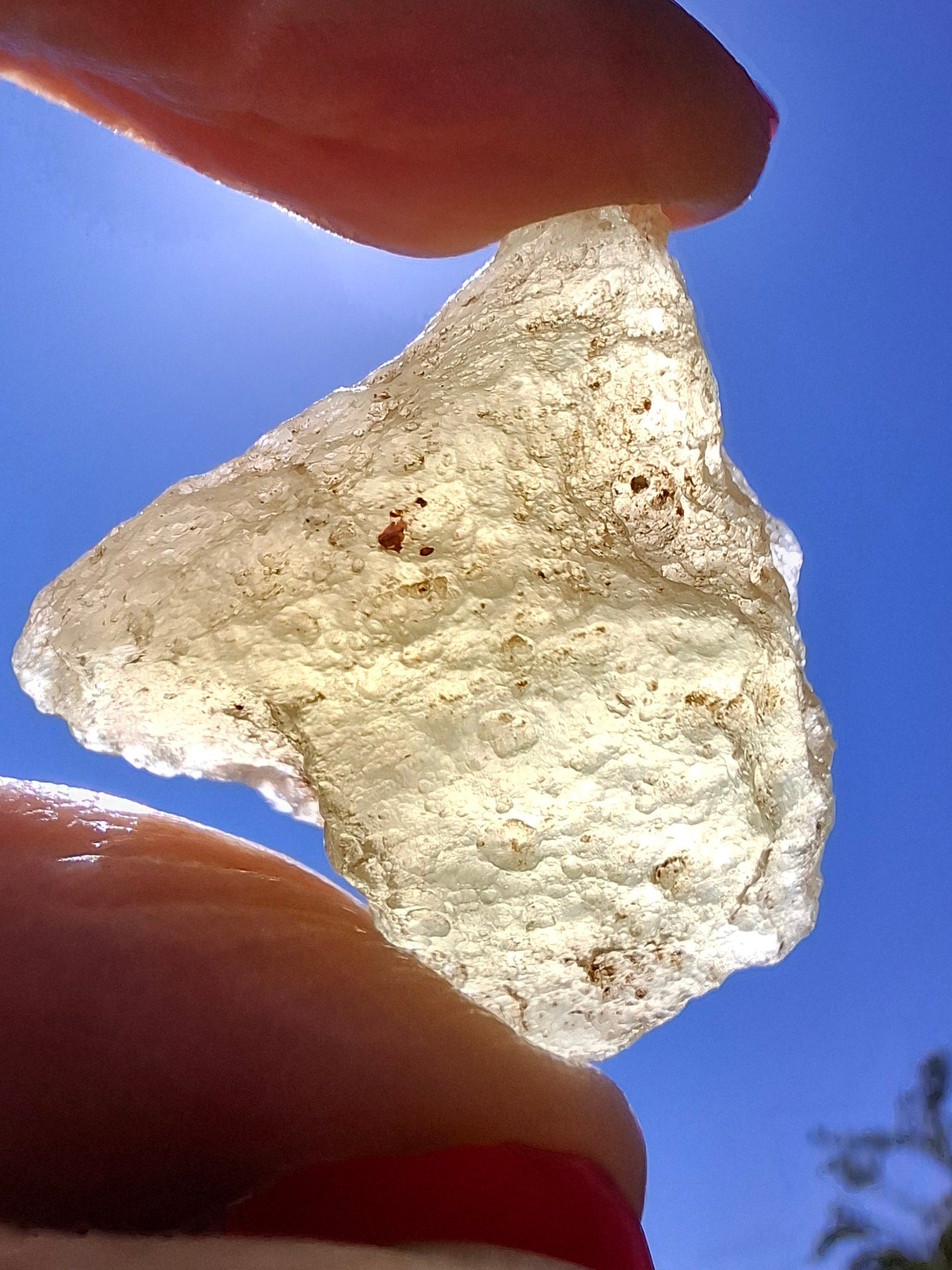 Libyan Desert Glass Piece, 10.15g, Tektite