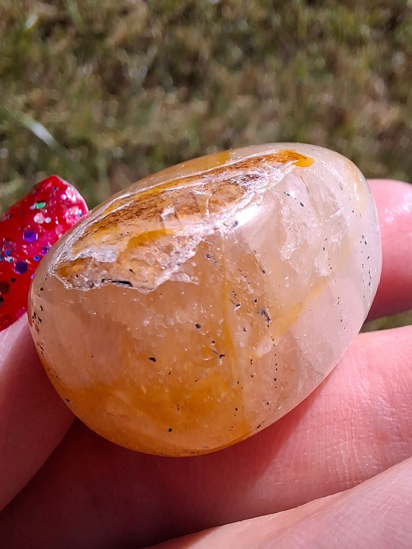 Golden Healer, Tumble Stone, Crystal (Ref: T191)