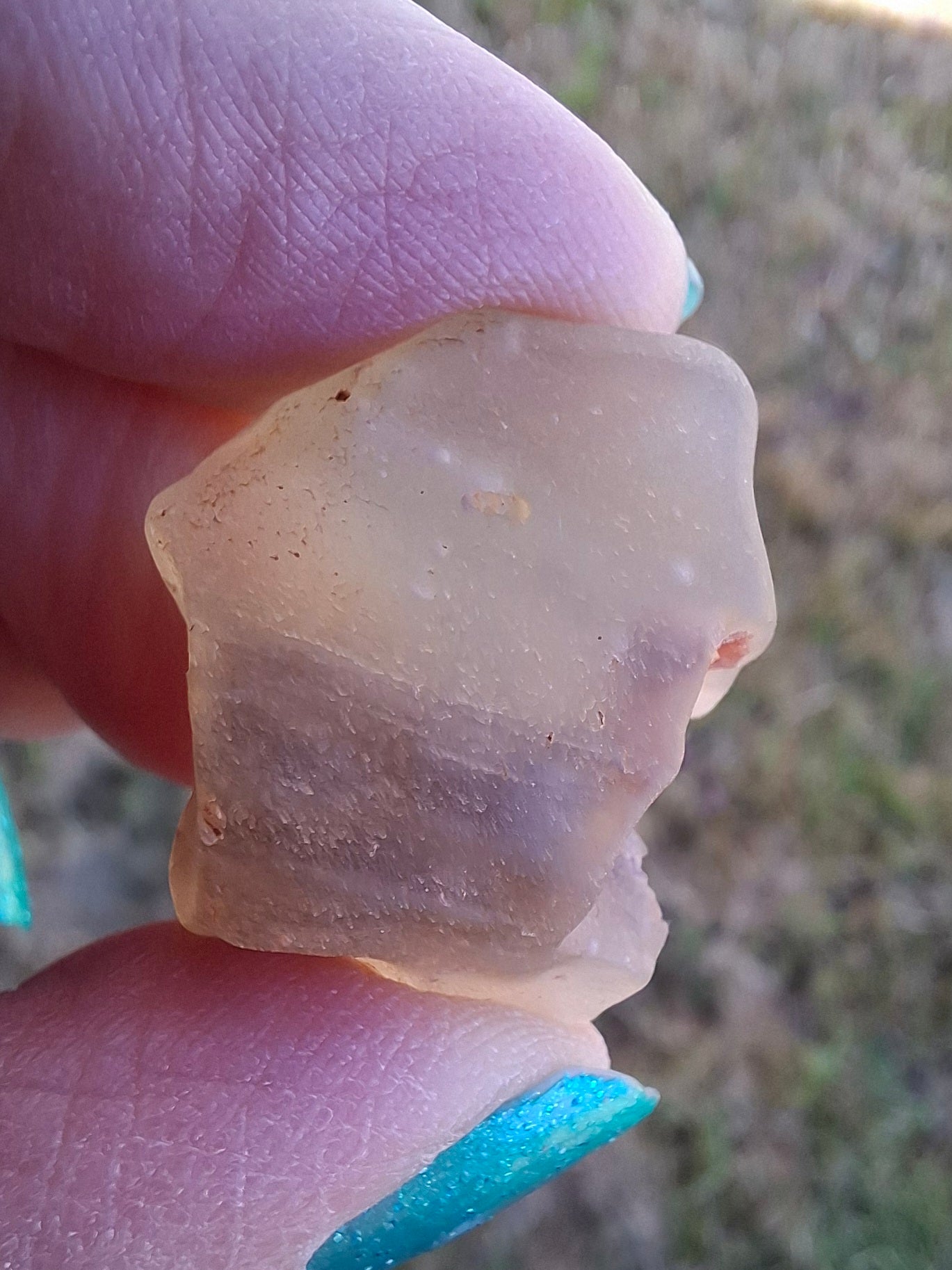 Libyan Desert Glass Piece, 6.97g, Tektite