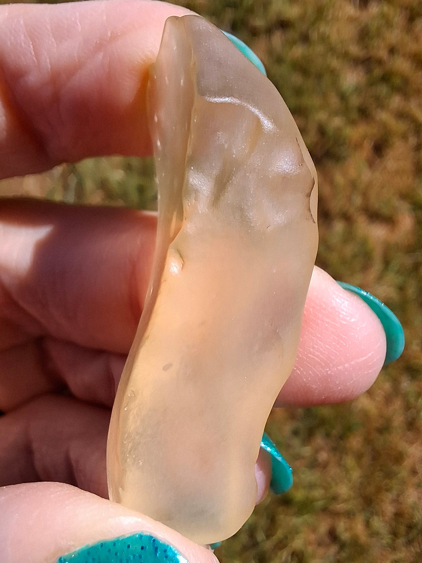 Libyan Desert Glass Piece, 12.08g, Tektite