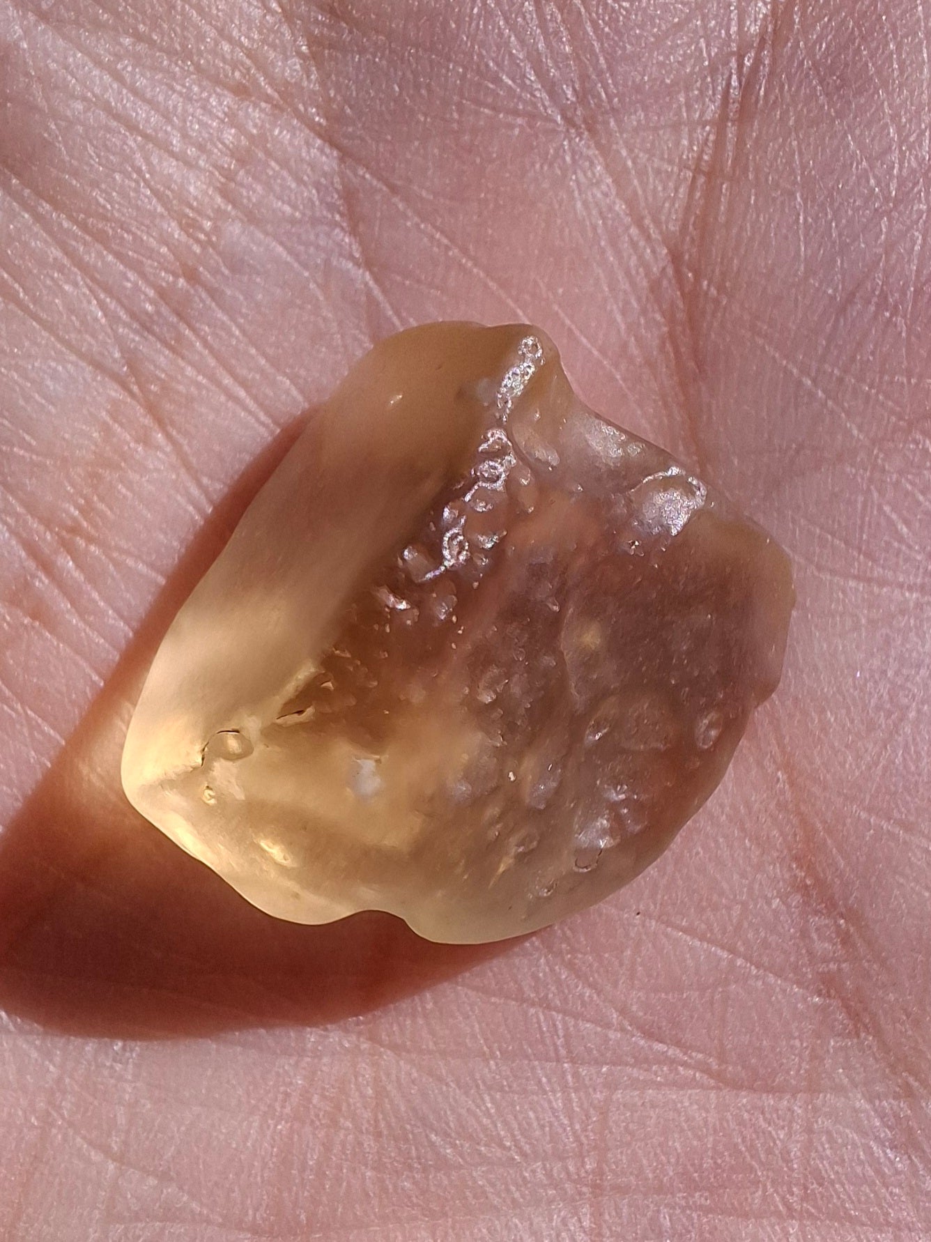 Libyan Desert Glass Piece, 4.53g, Tektite