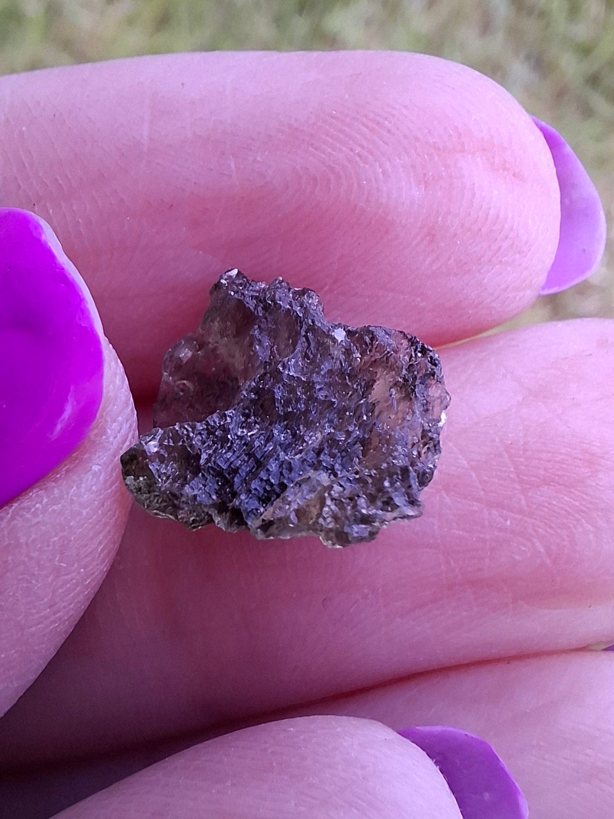 Moldavite Piece, 0.62g, Tektite (Ref: 1455)