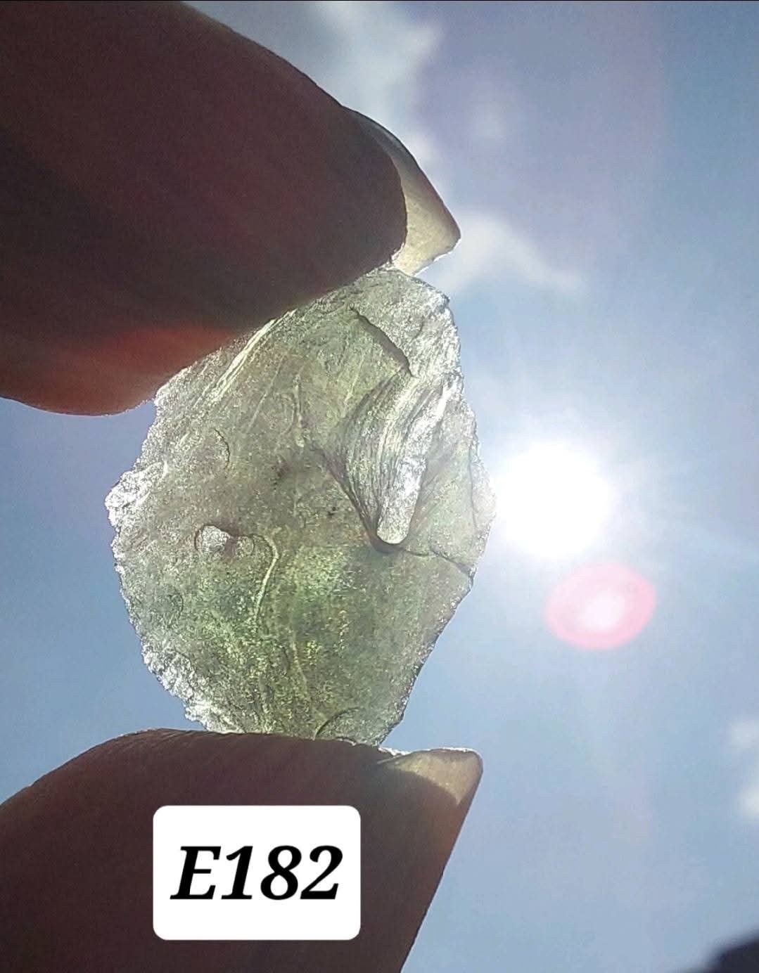 Moldavite Piece, 1.05g, Tektite (Ref: E182)