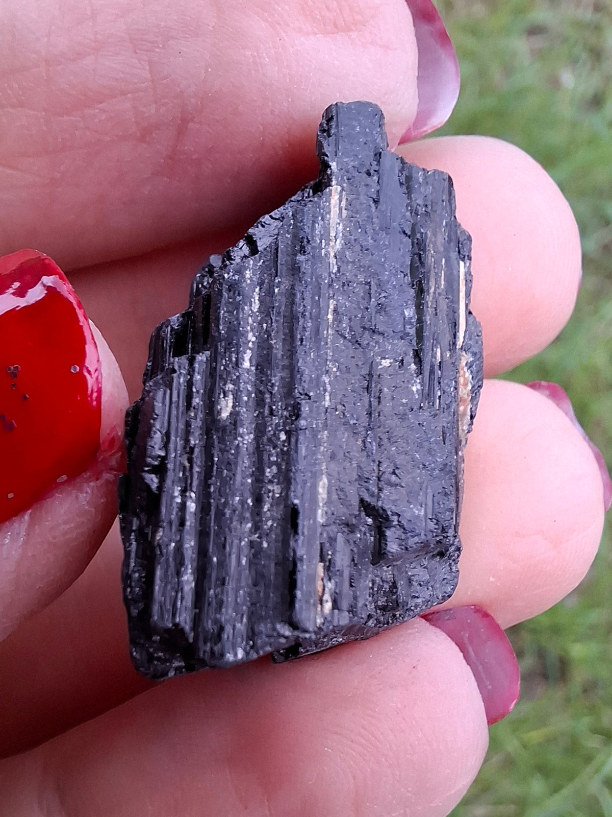 Black Tourmaline RAW, 9.43g, Crystal (Ref: RBT20)