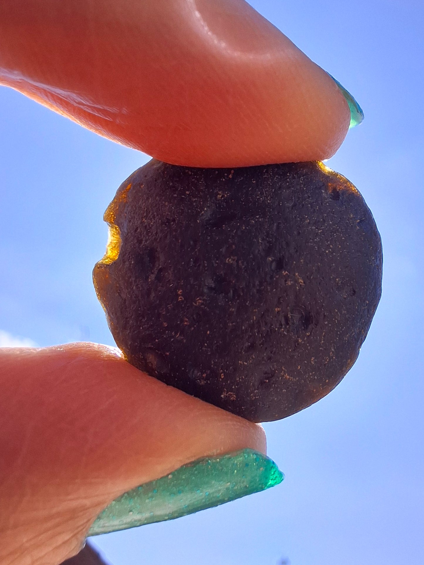 Philippinite (Rizalite), 7.48g, Tektite