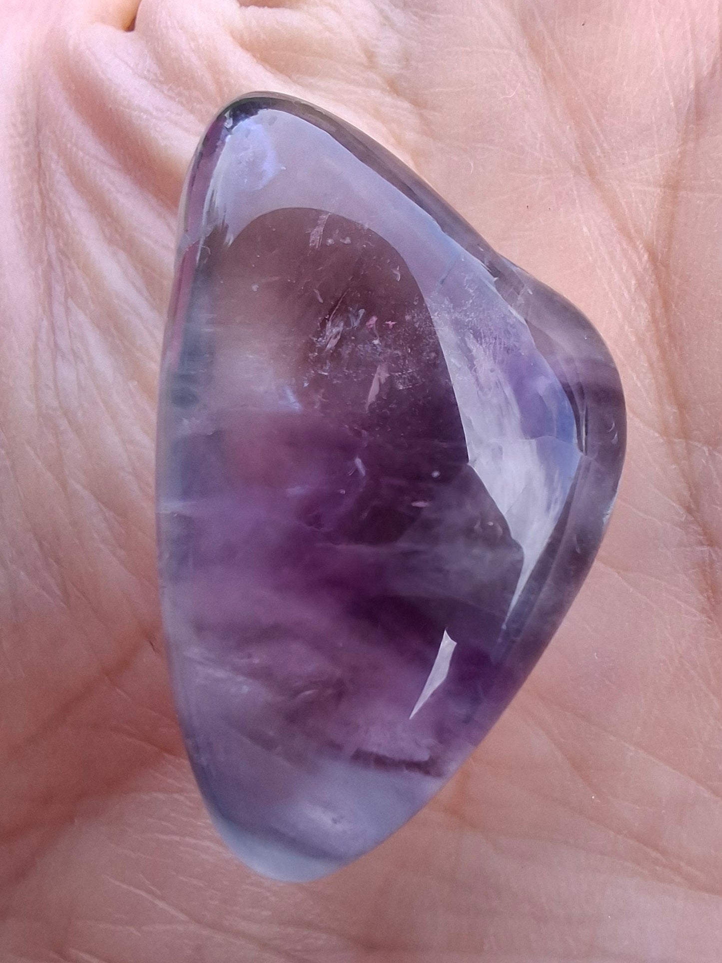 Fluorite, Tumble Stone, Crystal (Ref :T46)