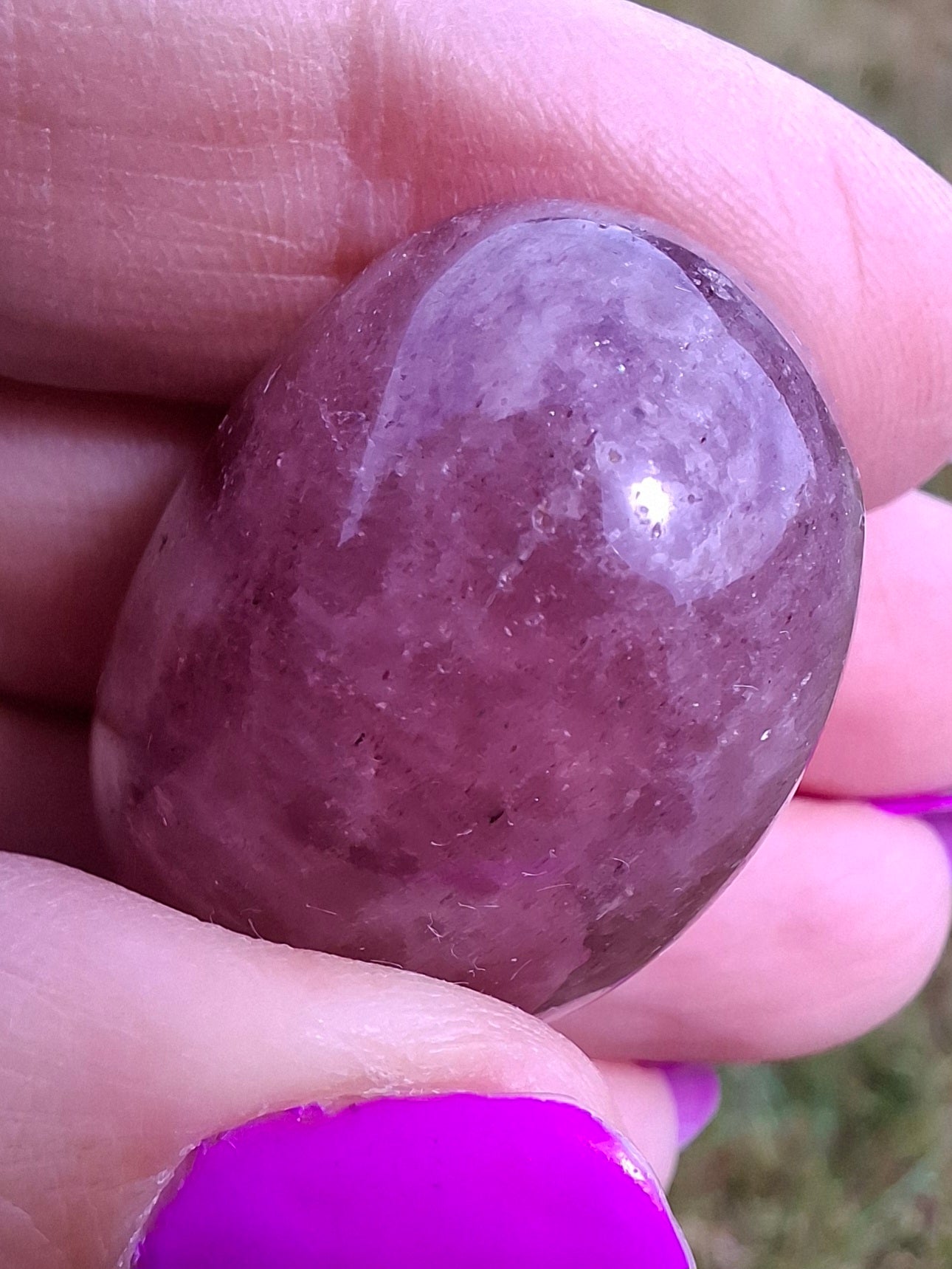 Strawberry Quartz, Tumble Stone, Crystal
