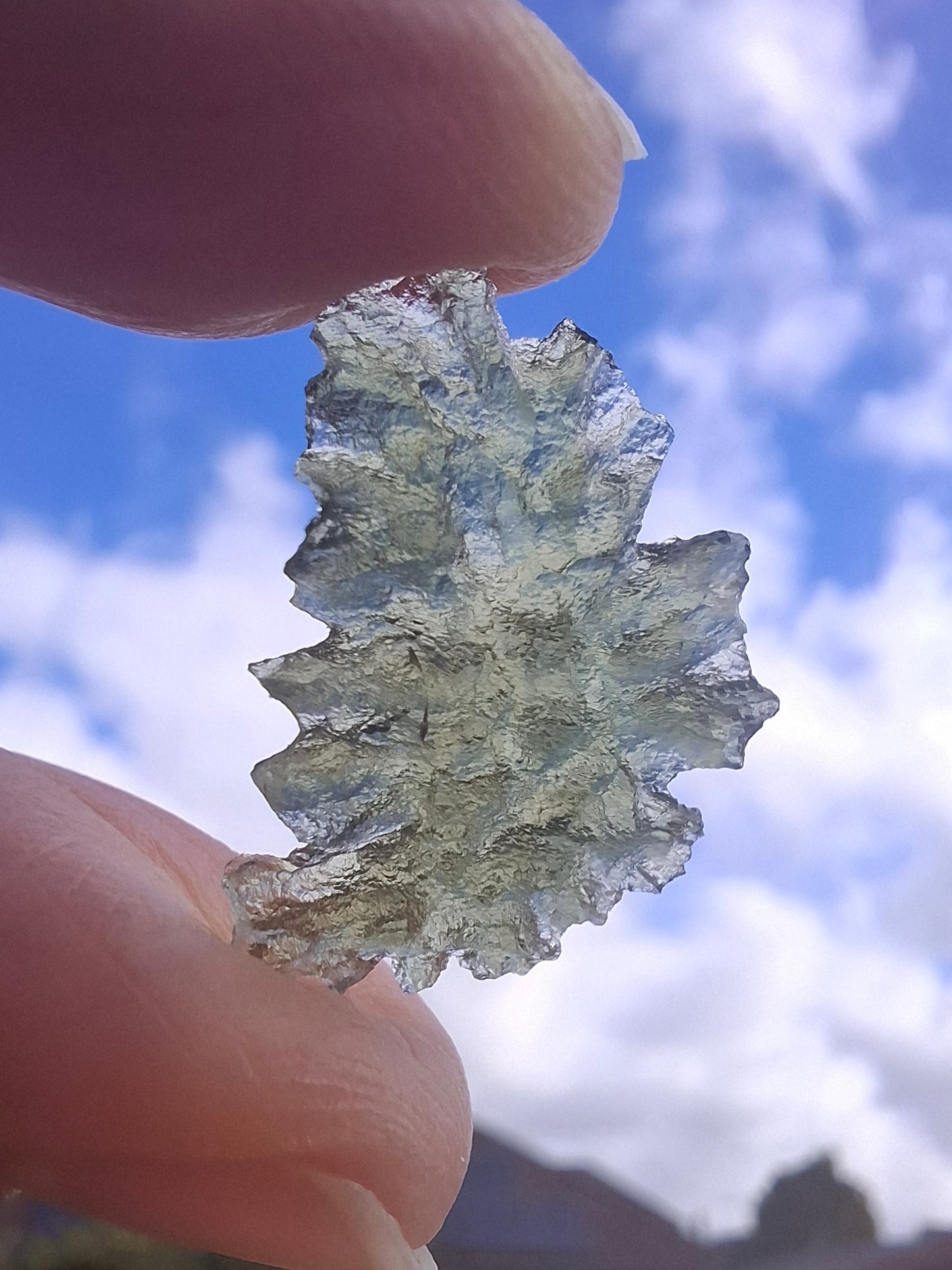 Moldavite Piece, JEZKOVNA BESEDNICE, 1.18g, Tektite (Ref: 1271)