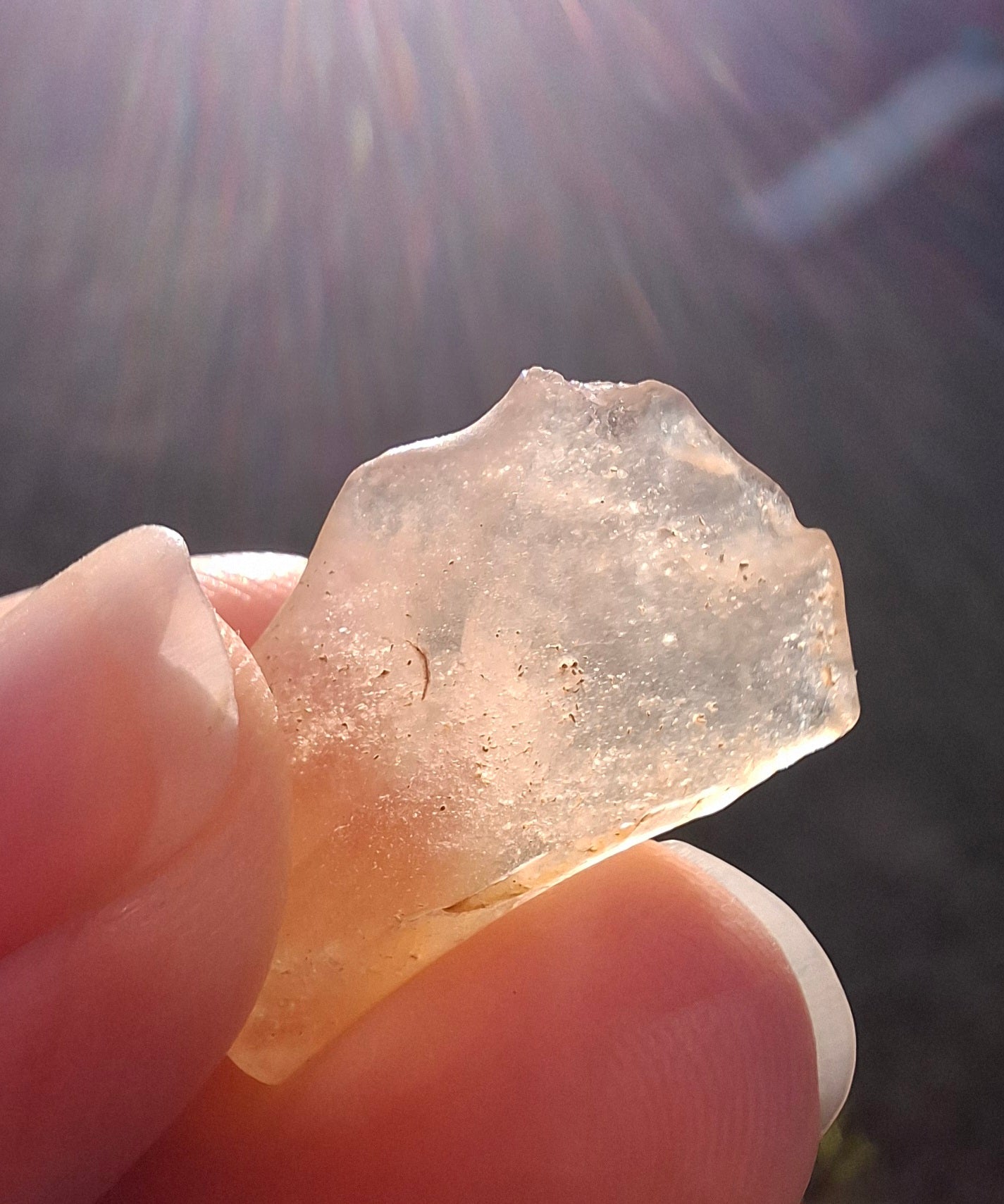 Libyan Desert Glass Piece, 3.04g, Tektite (Ref: LE12)