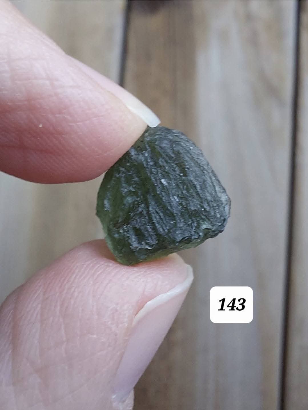 Moldavite Piece, CHLUM, 1.50g, Tektite (Ref: 143)