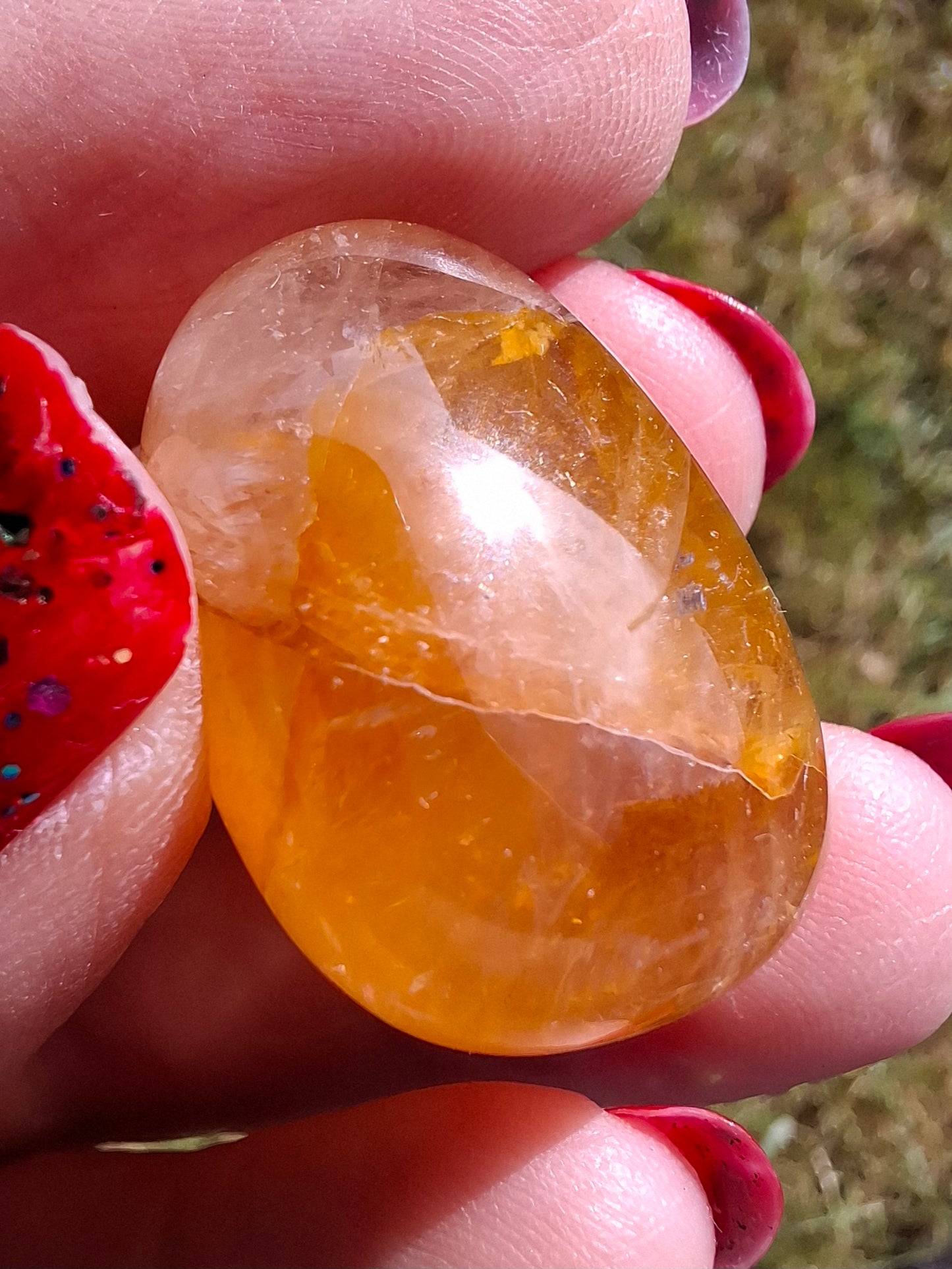Golden Healer, Tumble Stone, Crystal (Ref: T190)