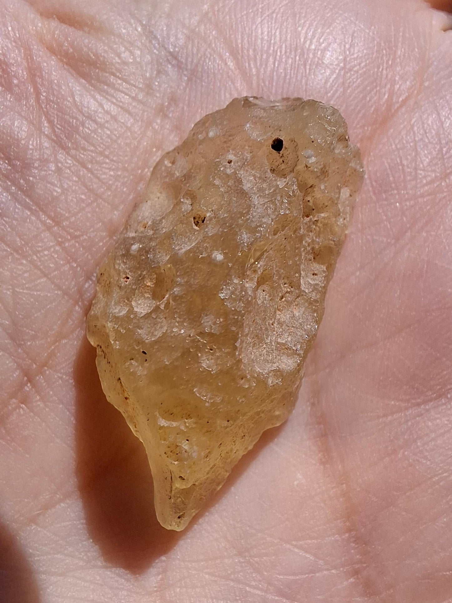 Libyan Desert Glass Piece 6.33g, Tektite