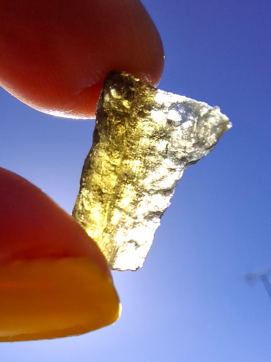 Moldavite Piece, 1.10g, Tektite (Ref: 1515)