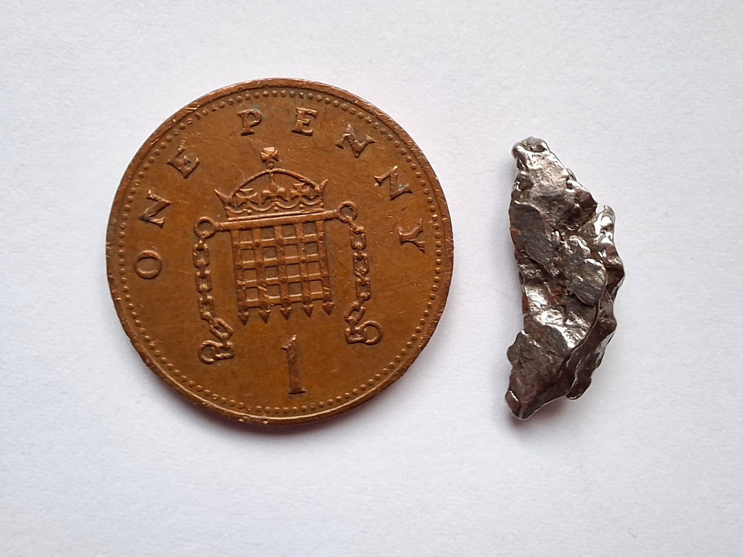 Campo del Cielo, 0.99g, Nickel Iron Meteorite (Ref: C8)