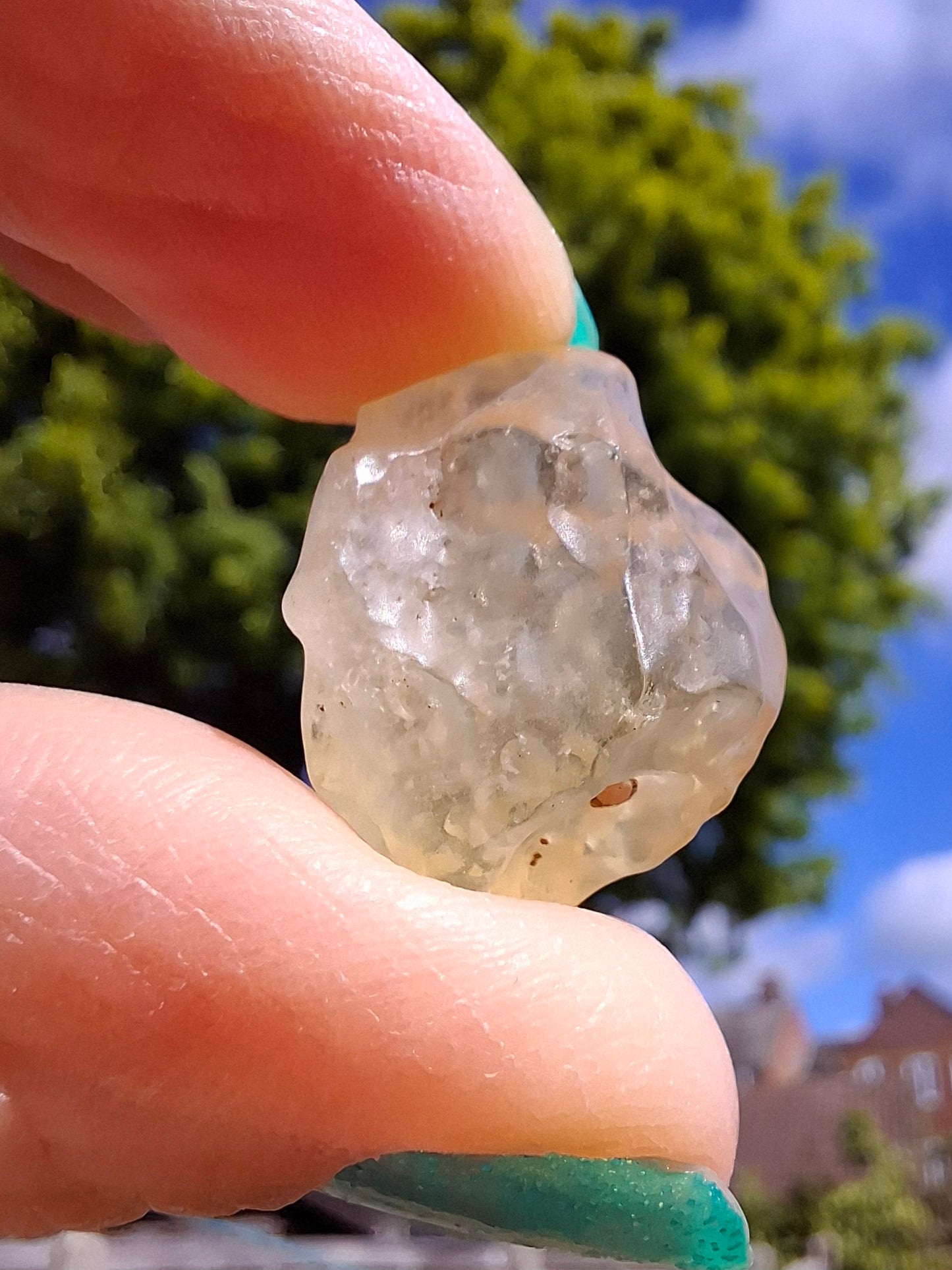 Libyan Desert Glass Piece, 5.58g, Tektite
