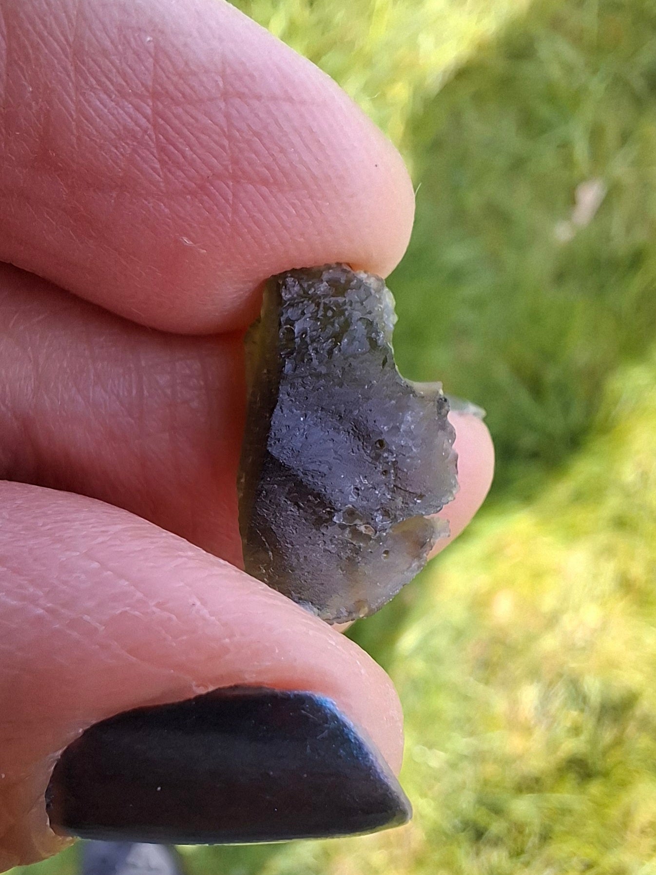 Moldavite Piece, 1.16g, Tektite (Ref: 1393)
