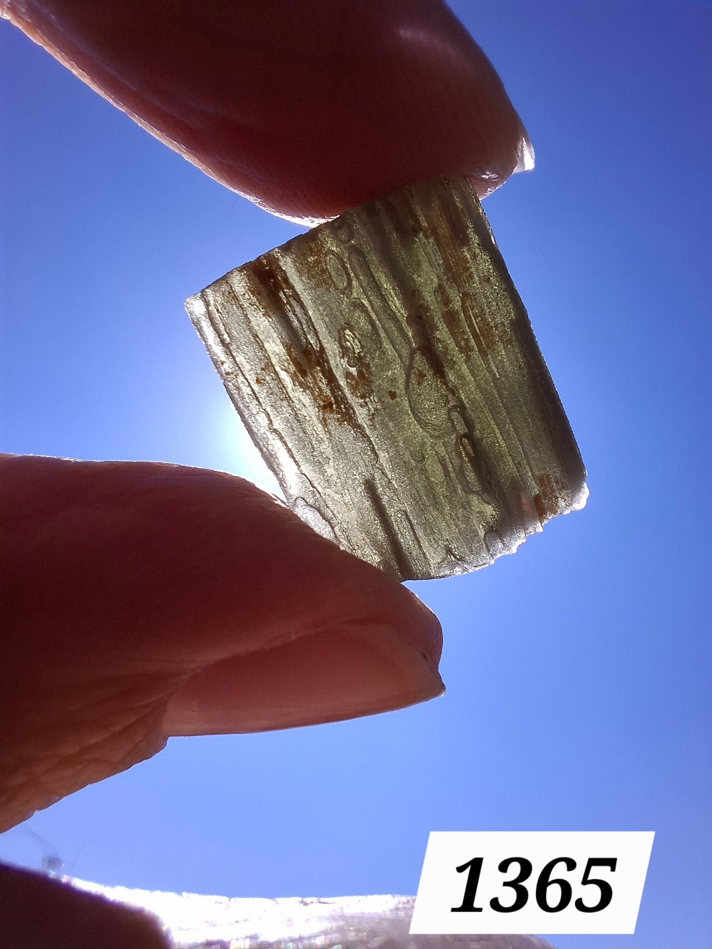 Moldavite Piece, SNOWFLAKE, FROSTED, BARTOCHOV, 3.12g, Tektite (Ref: 1365)