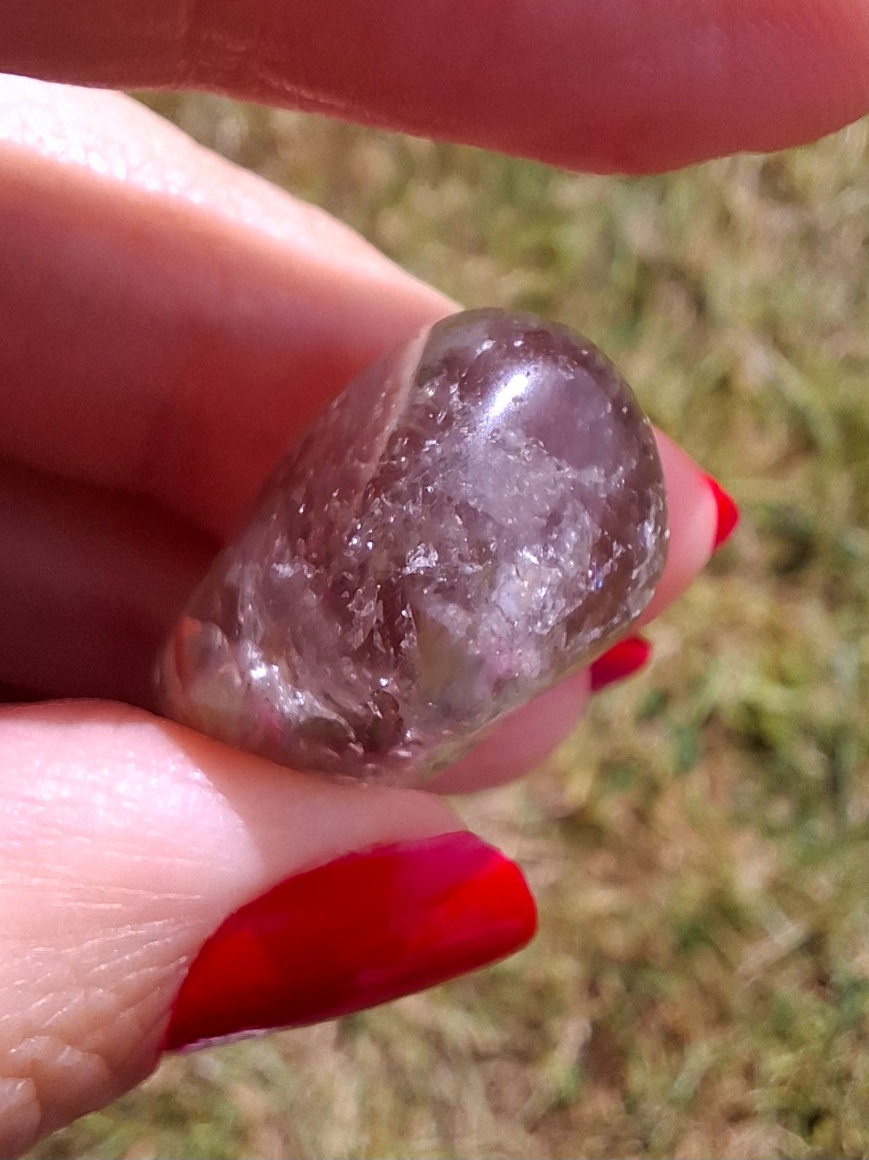 Smoky Quartz, Tumble Stone, Crystal (Ref: T102)