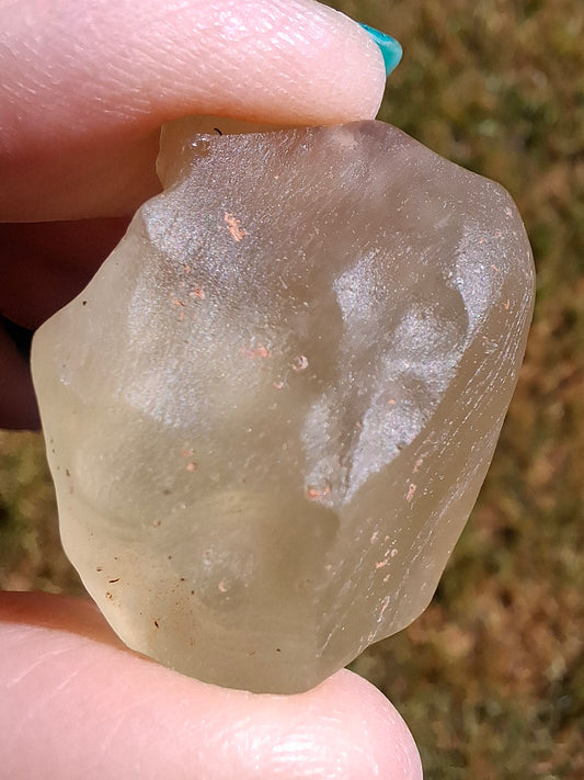 Libyan Desert Glass Piece, 16.55g, Tektite