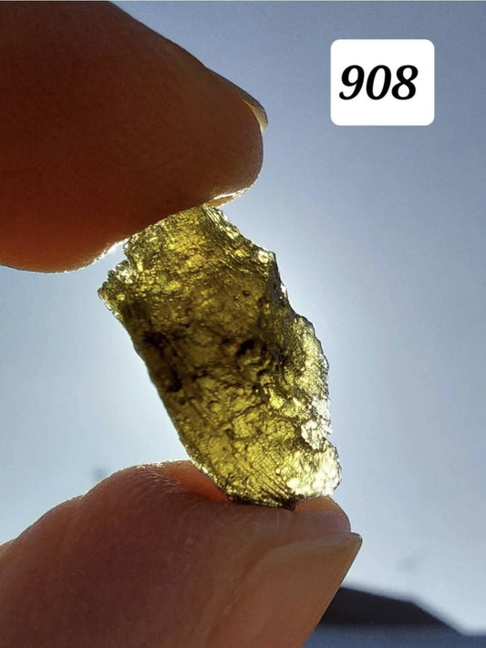 Moldavite Piece, 1.15g, Tektite (Ref: 908)