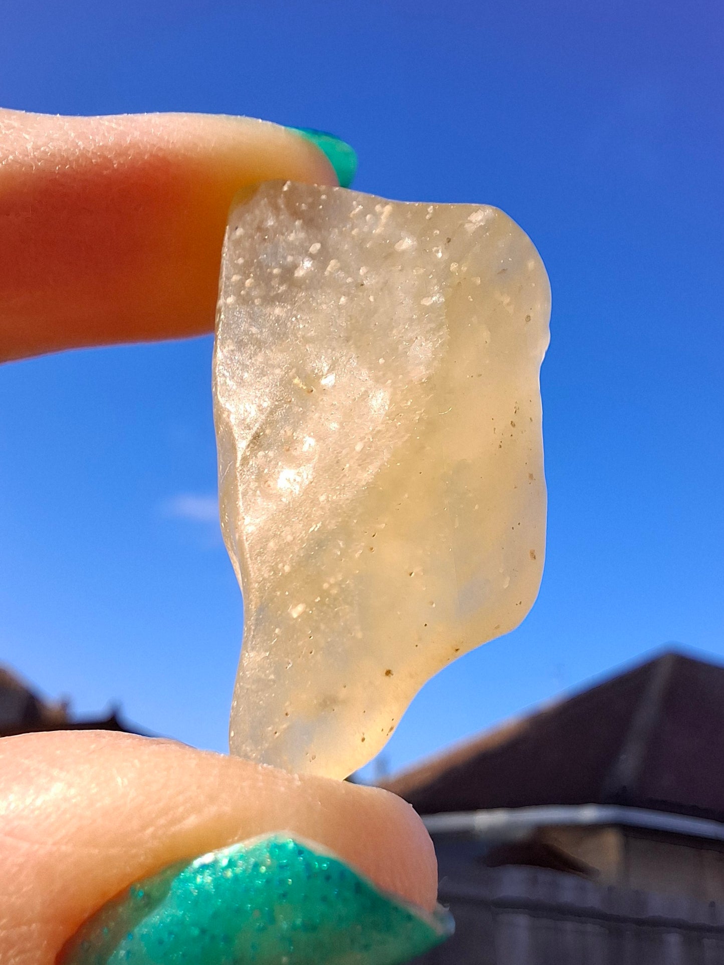 Libyan Desert Glass Piece, 6.49g, Tektite (Ref: LE277)