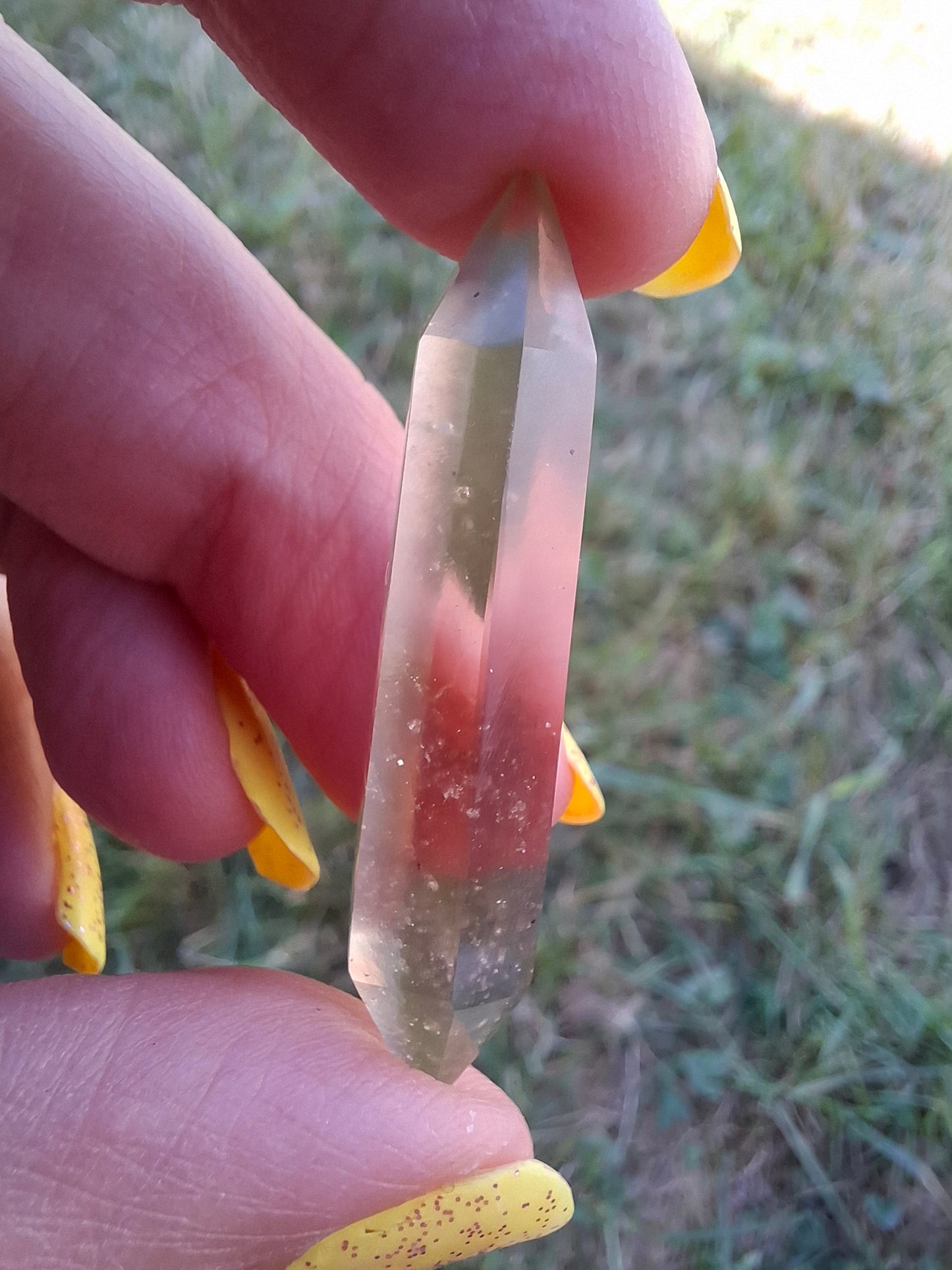Libyan Desert Glass DT Carving, 4.71g, Tektite (Ref: LDT9)