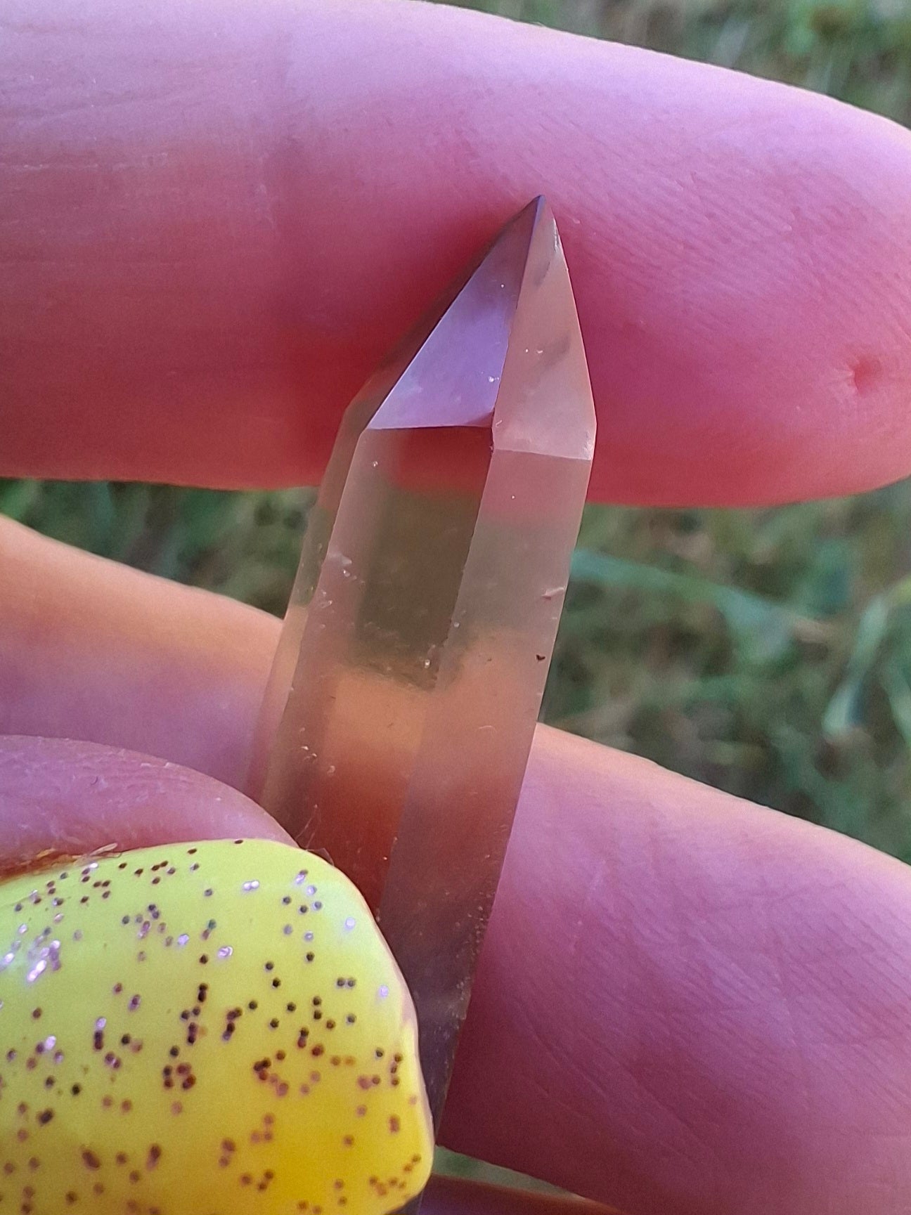 Libyan Desert Glass DT Carving, 4.71g, Tektite (Ref: LDT9)
