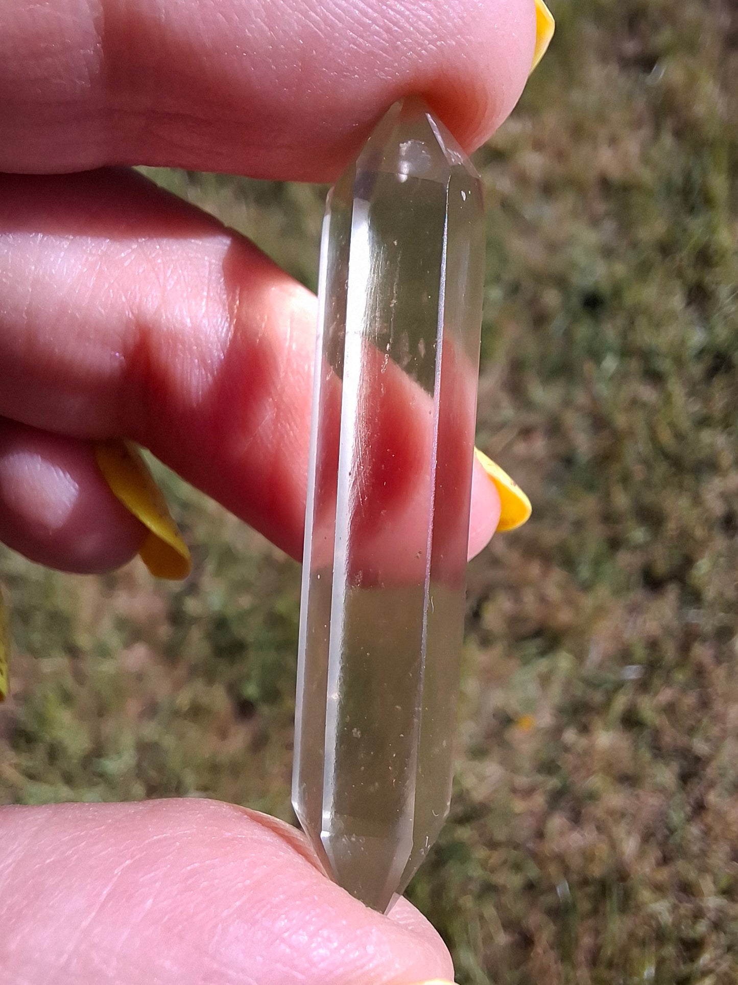 Libyan Desert Glass DT Carving, 4.68g, Tektite (Ref: LDT7)