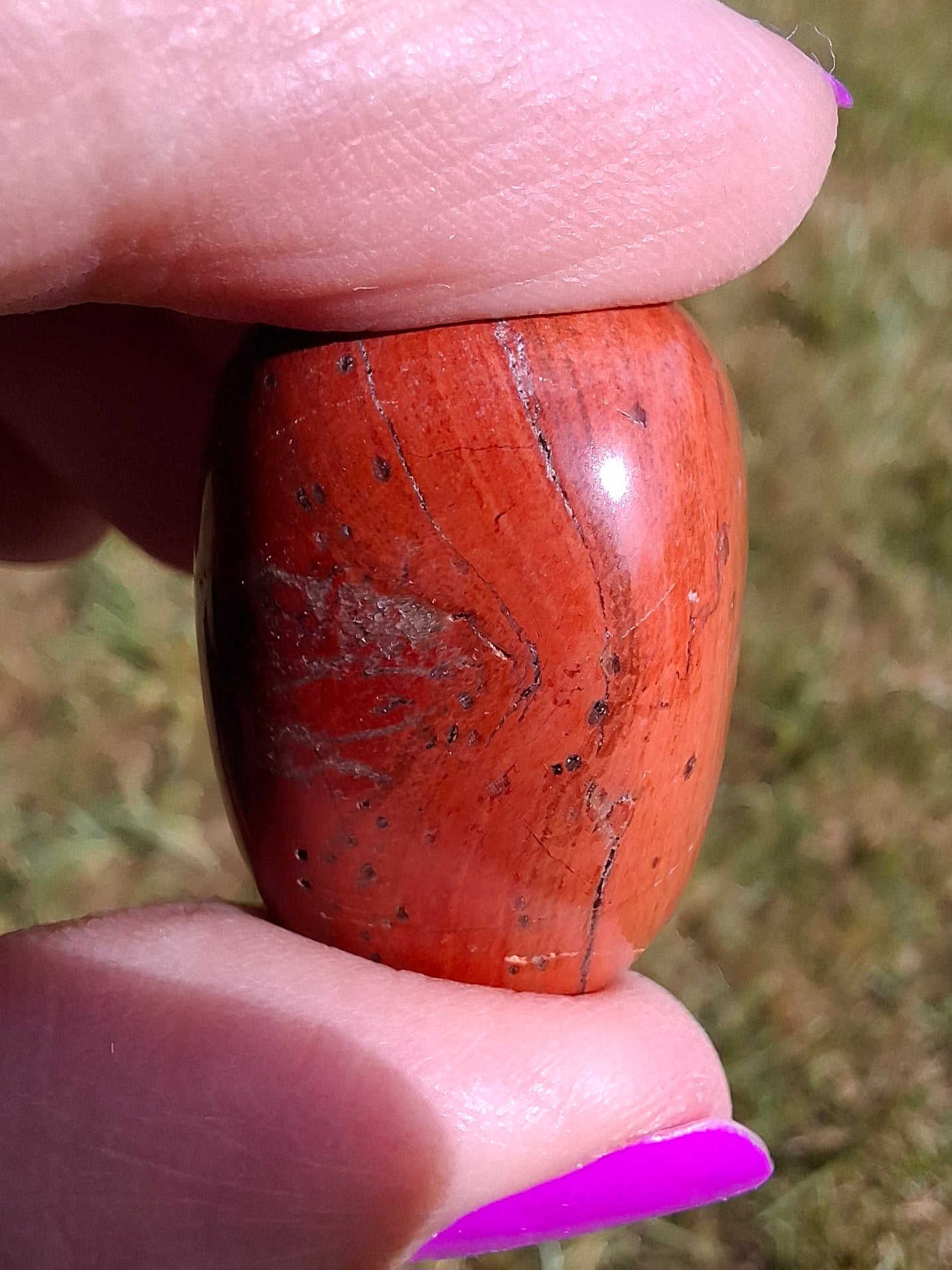 Red Jasper, Tumble Stone, Crystal (Ref: T82)