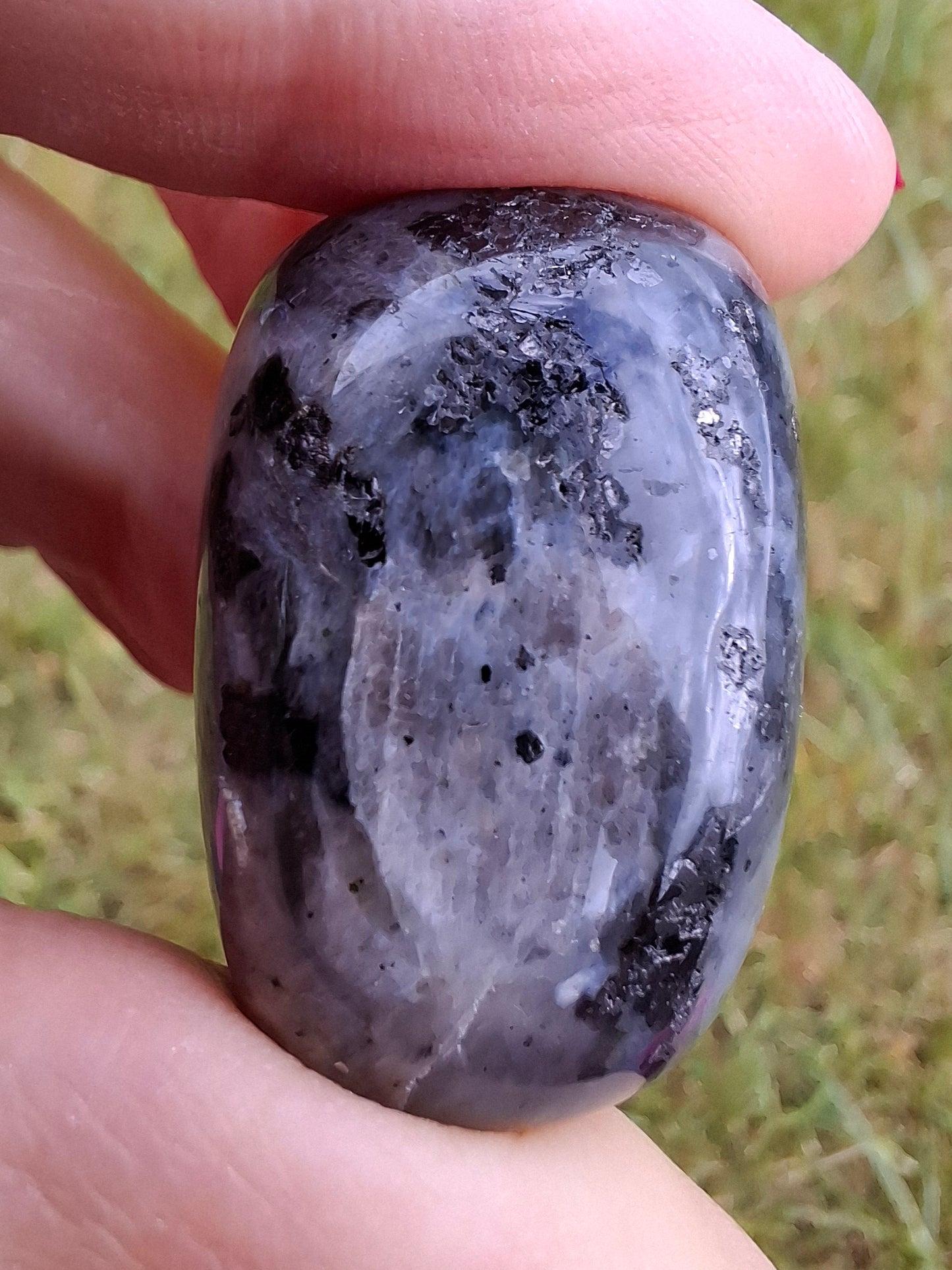 Larvikite, Tumble Stone, Crystal (Ref: T127)