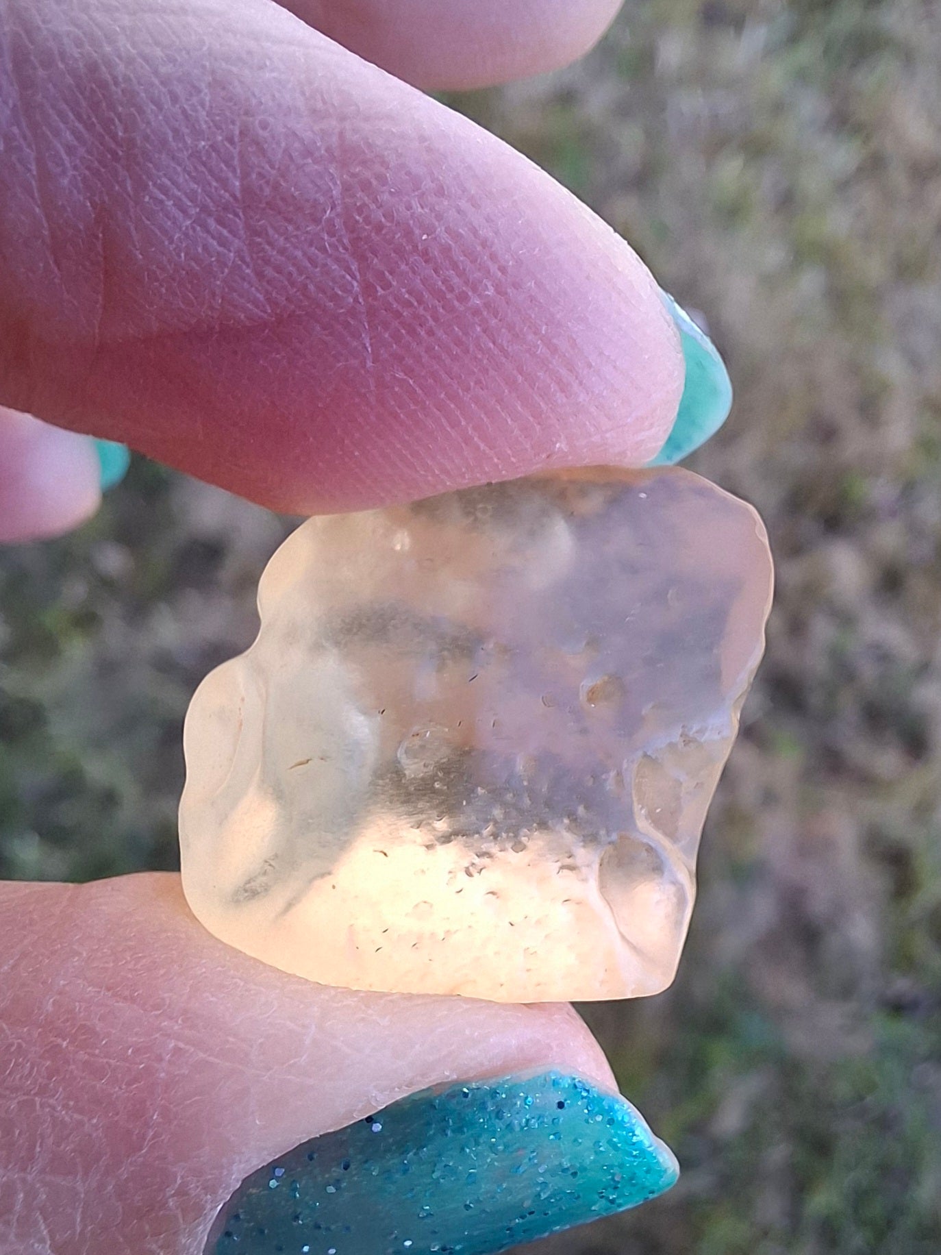 Libyan Desert Glass Piece, 4.53g, Tektite
