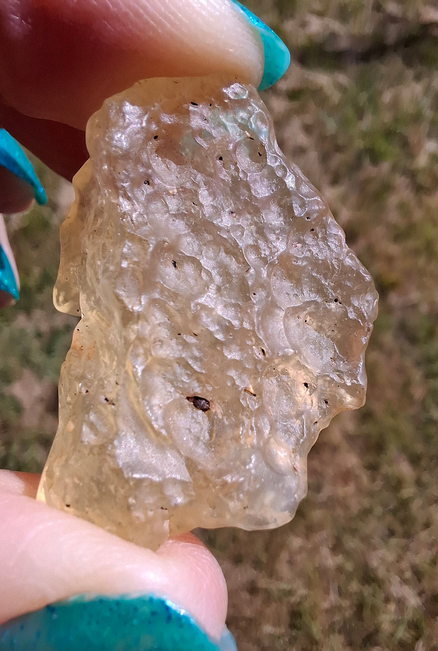 Libyan Desert Glass Piece, 10.00g, Tektite