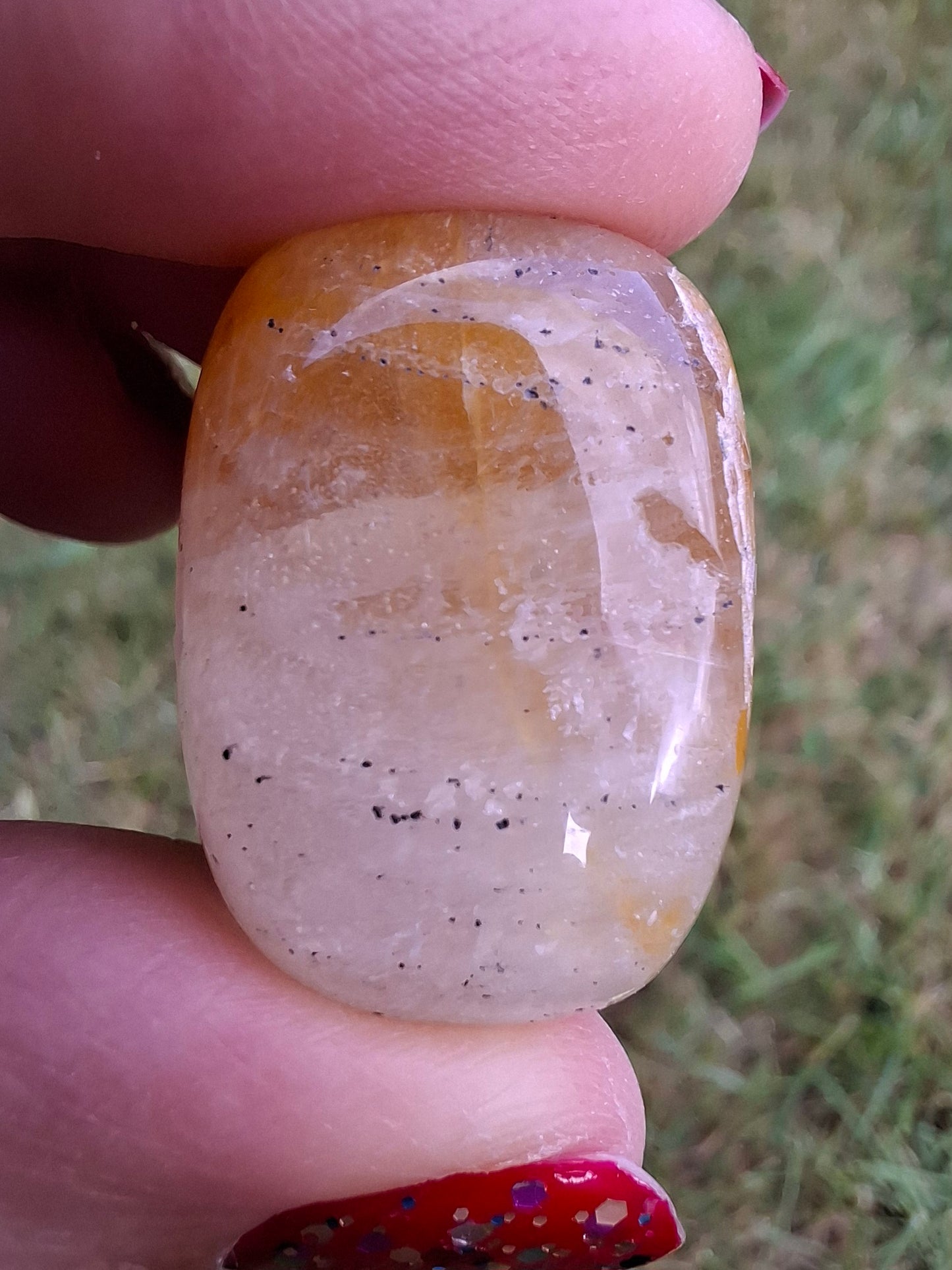 Golden Healer, Tumble Stone, Crystal (Ref: T191)