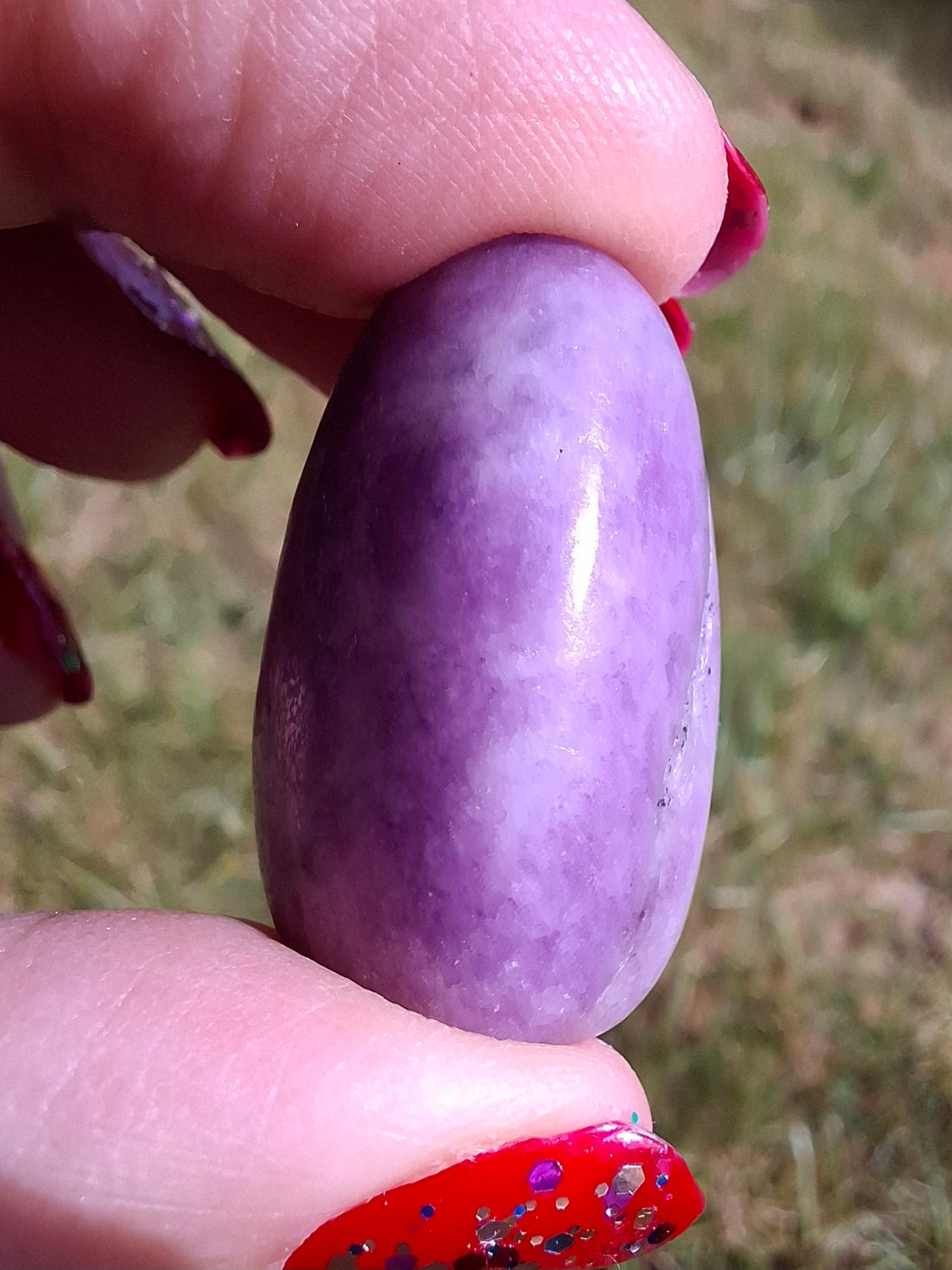 Lepidolite, Tumble Stone, Crystal (Ref: T120)
