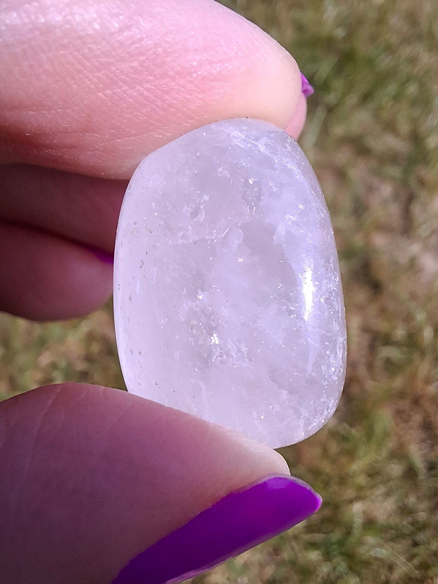 Clear Quartz, Tumble Stone, Crystal (Ref: T33)
