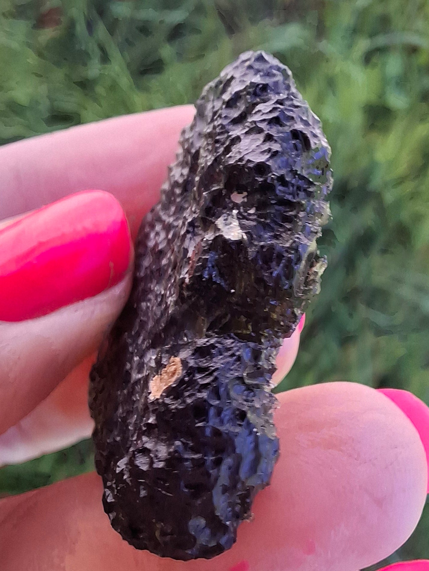 Moldavite Piece, CHLUM, 11.18g, Tektite (Ref: 1166)