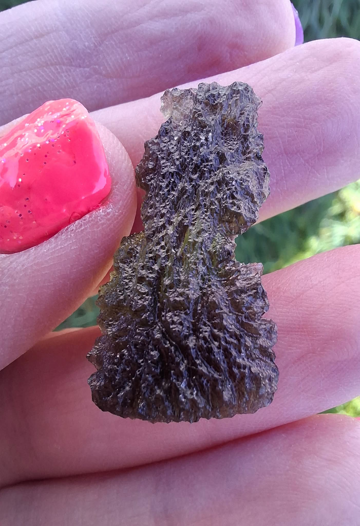 Moldavite Piece, PARYZ, 3.65g, Tektite (Ref: 1299)
