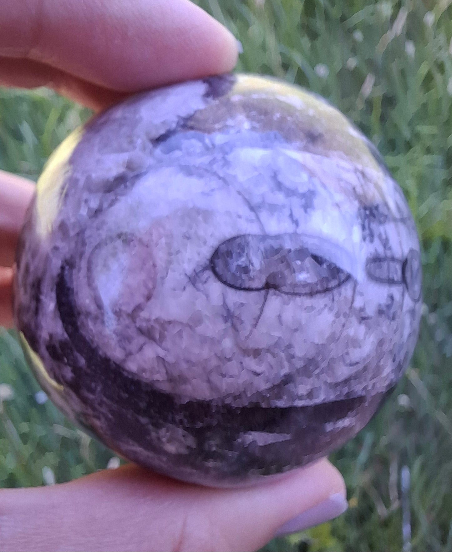 Orthoceras Sphere, Fossil (Ref: OS2)