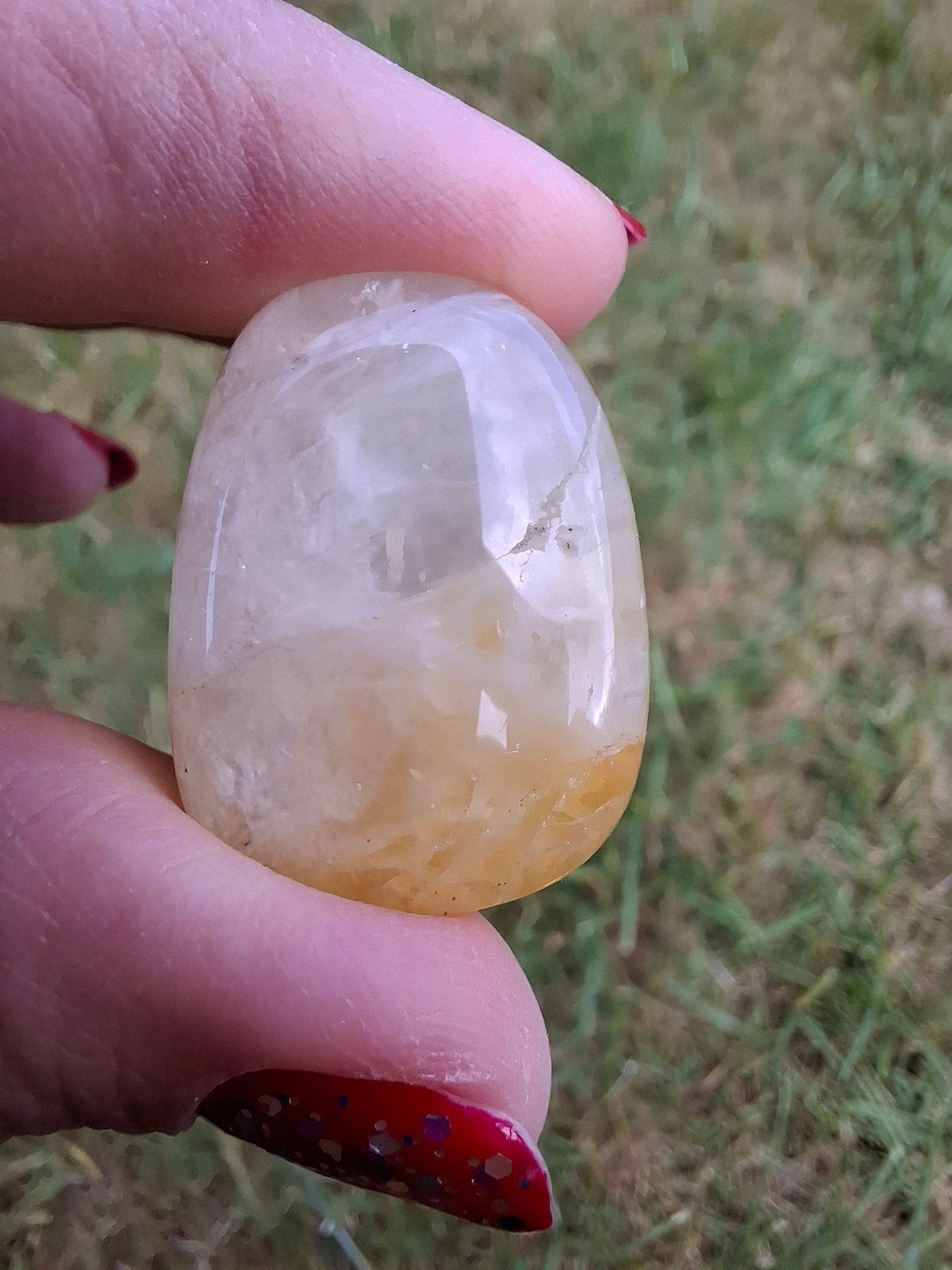 Golden Healer, Tumble Stone, Crystal (Ref: T189)