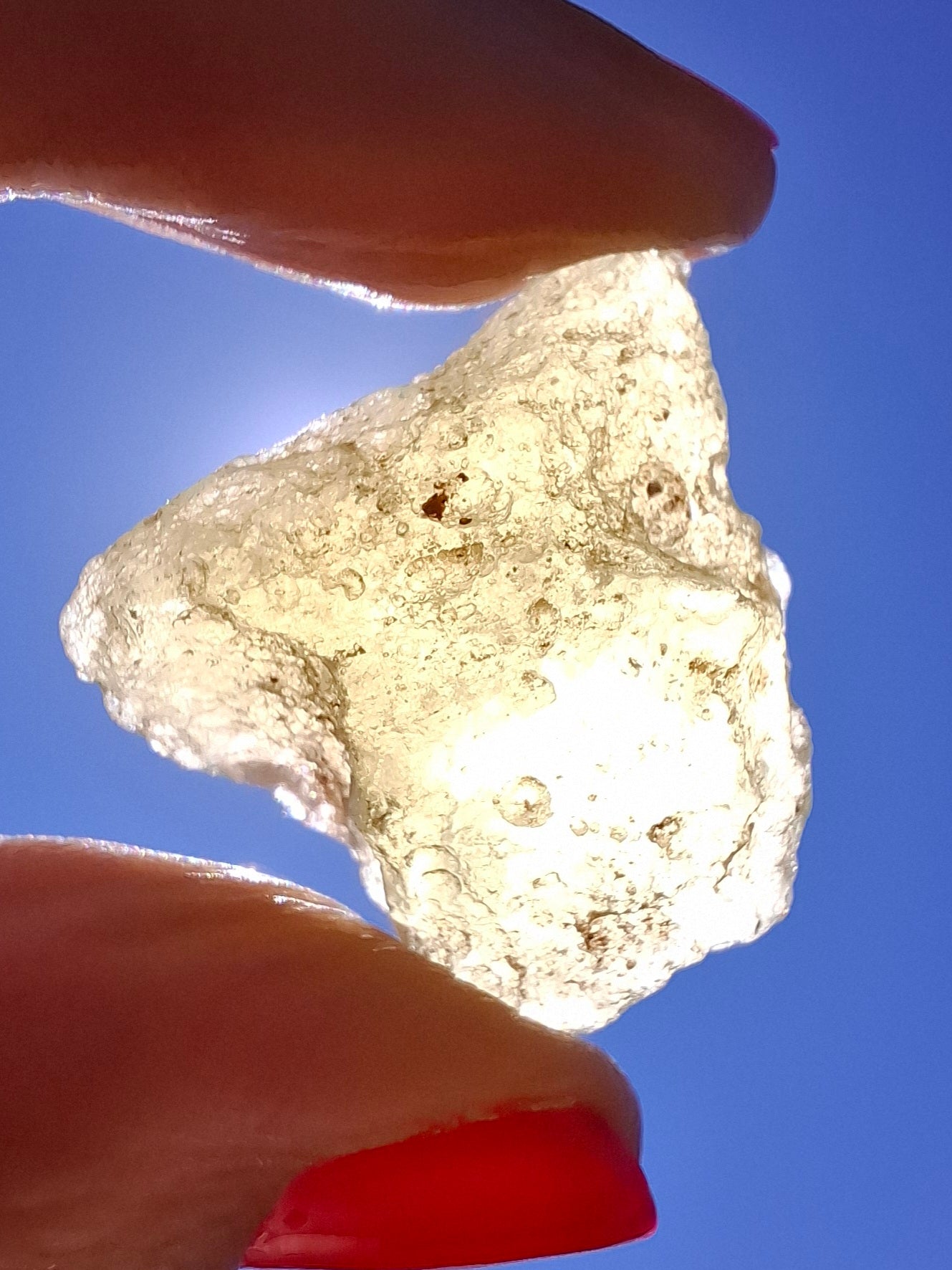 Libyan Desert Glass Piece, 10.15g, Tektite