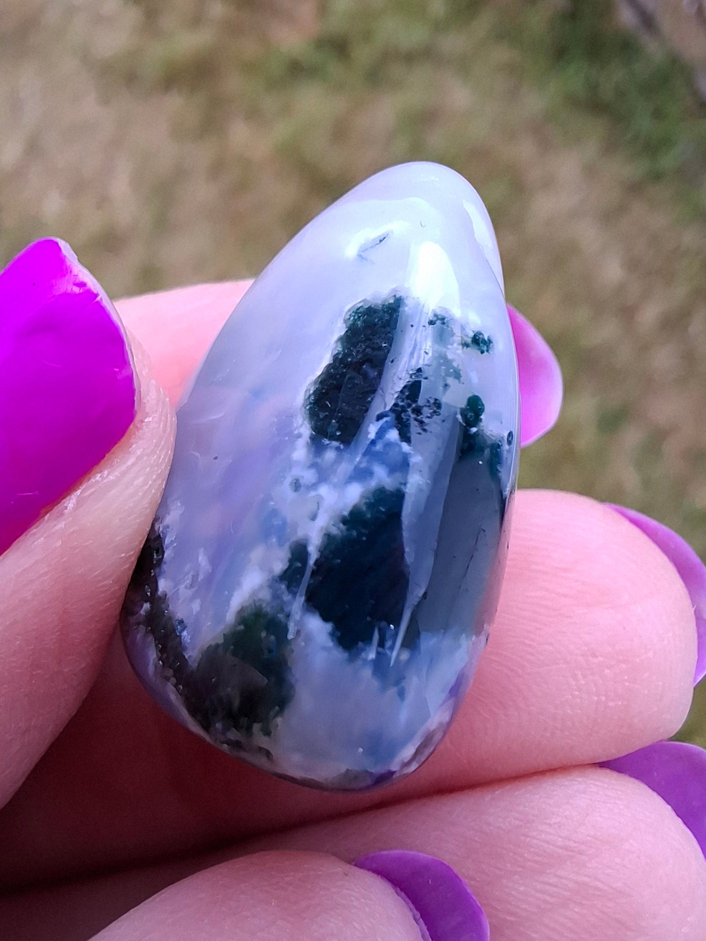 Tree Agate, Tumble Stone, Crystal (Ref: T2)