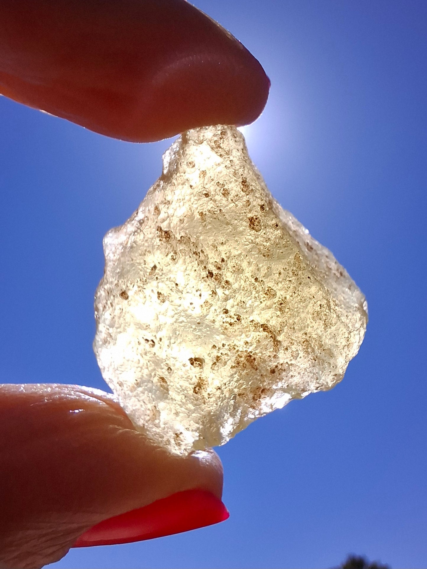 Libyan Desert Glass Piece, 10.15g, Tektite