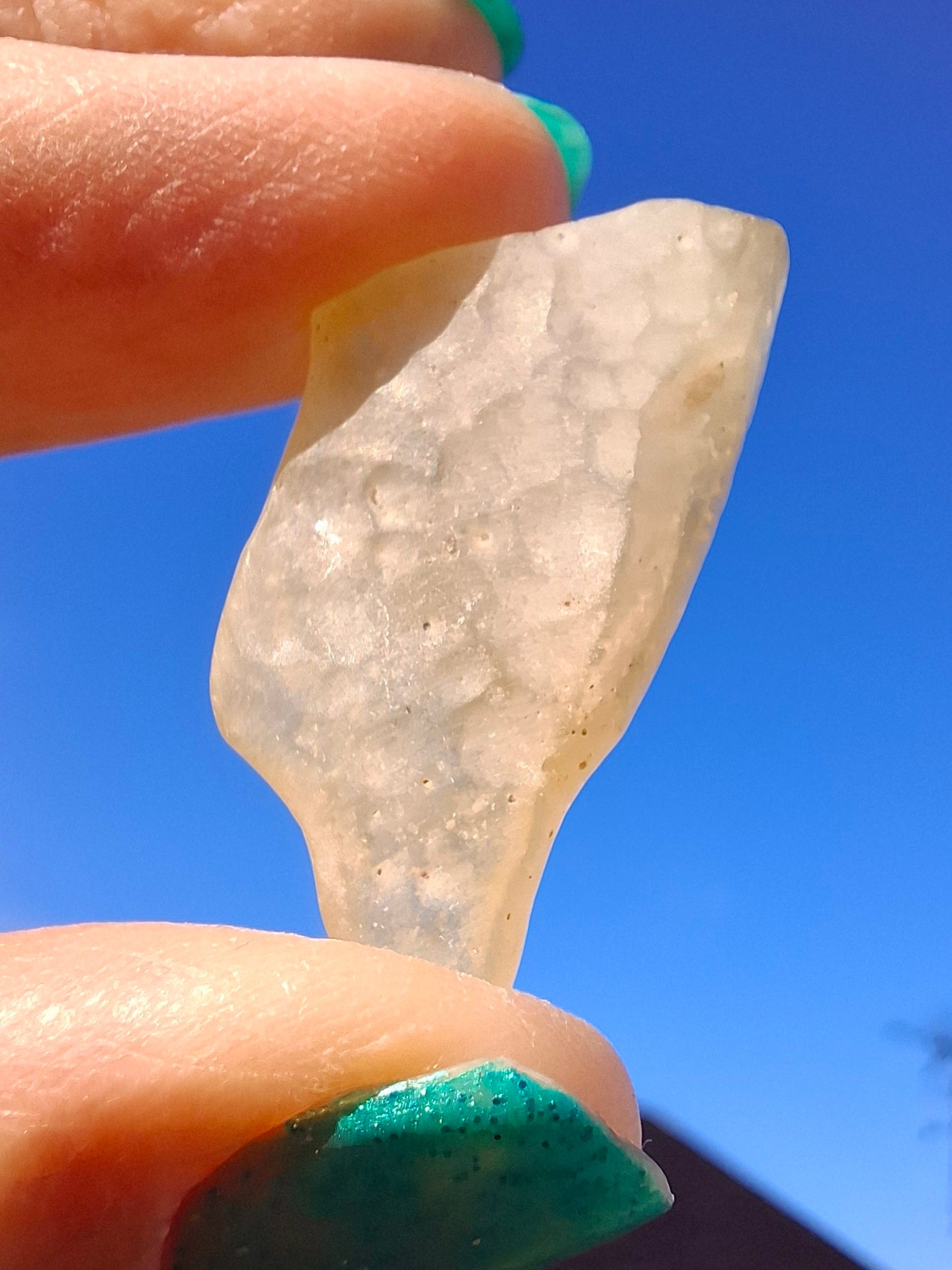 Libyan Desert Glass Piece, 6.49g, Tektite (Ref: LE277)