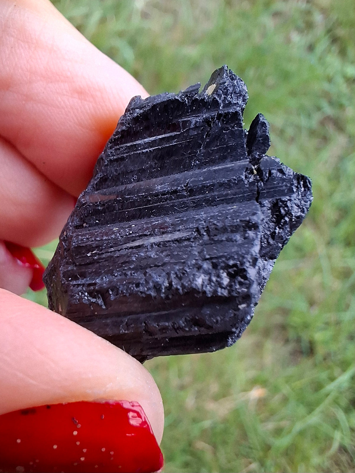 Black Tourmaline RAW, 11.70g, Crystal (Ref: RBT6)