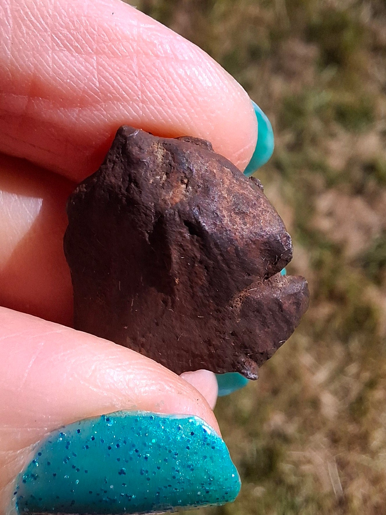 Gebel Kamil Iron Meteorite, 11.21g (Ref: K48)