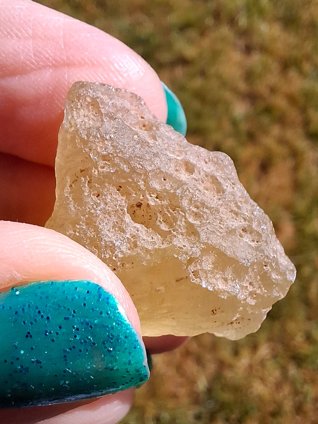 Libyan Desert Glass Piece, 10.15g, Tektite