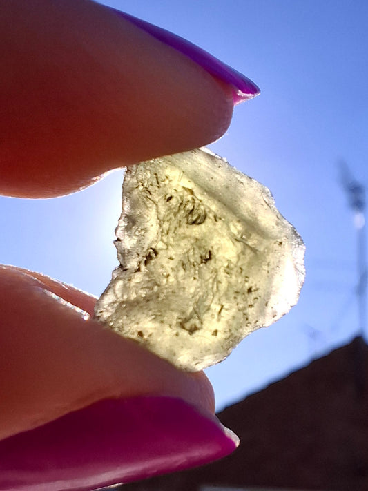 Moldavite Piece, 1.16g, Tektite (Ref: 1461)