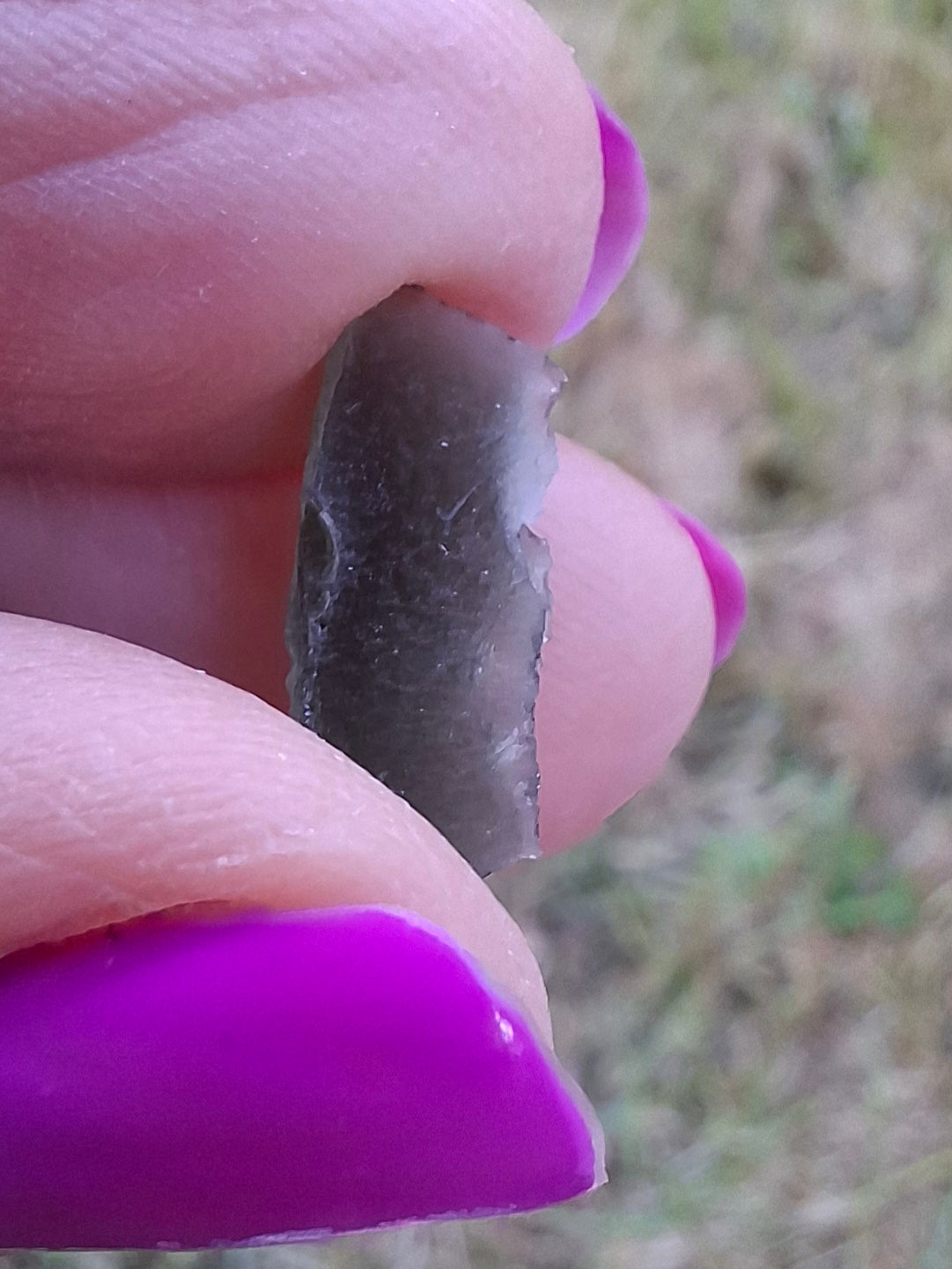 Moldavite Piece, 0.79g, Tektite (Ref: 1441)