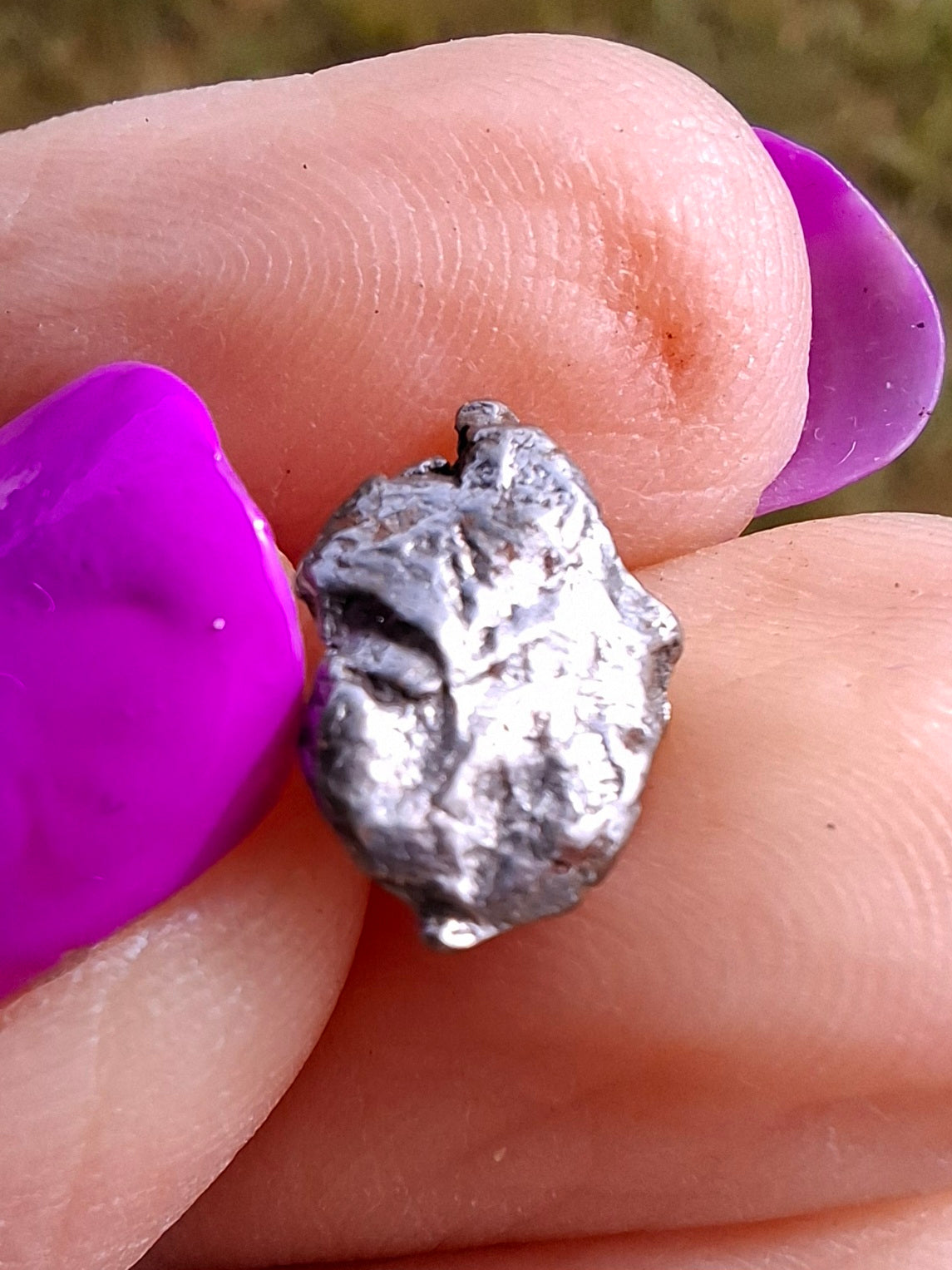 Campo del Cielo, 0.96g, Nickel Iron Meteorite (Ref: C7)