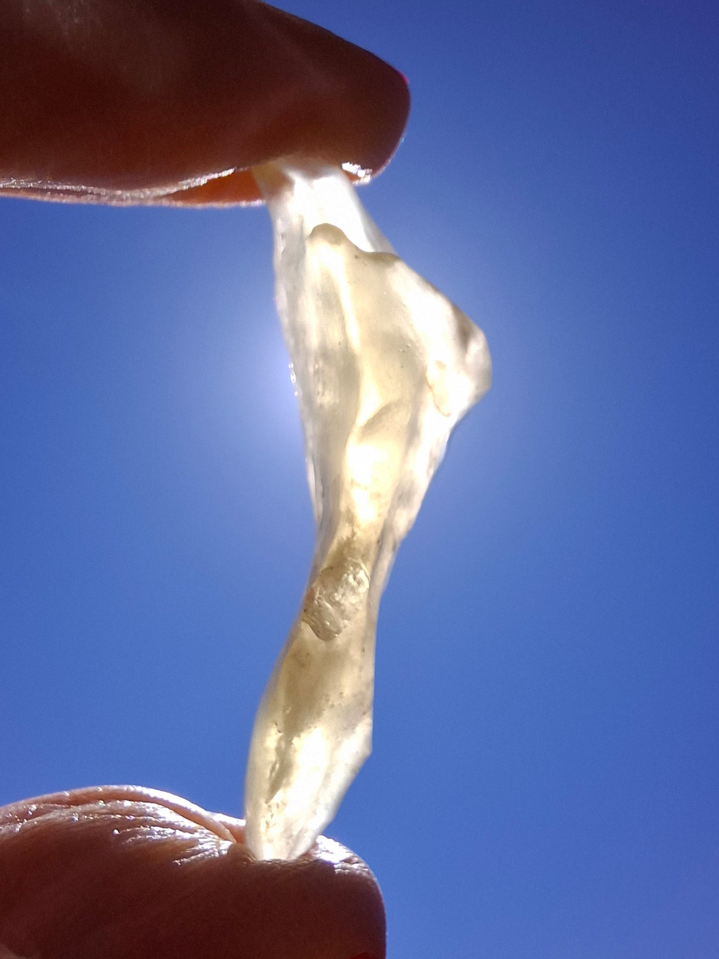 Libyan Desert Glass Piece, 6.23g, Tektite